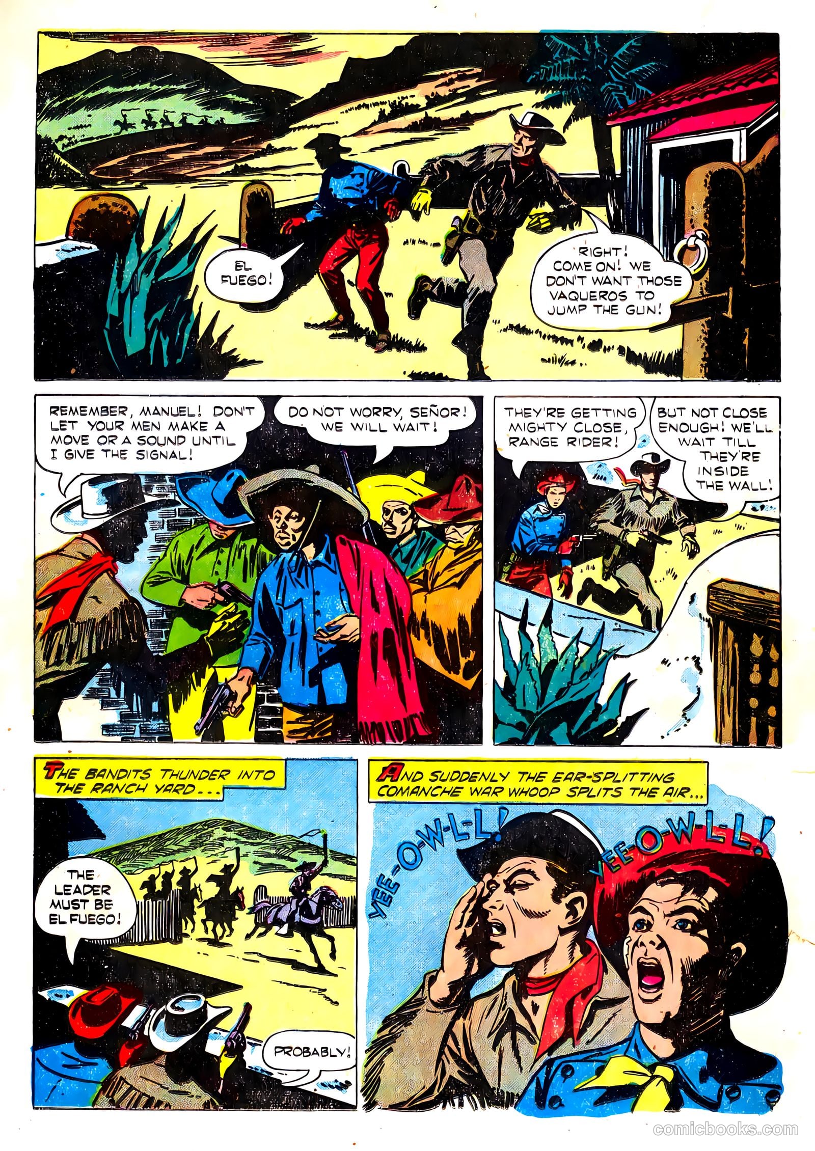 Range Rider #5 (1954) — page 16 of 36
