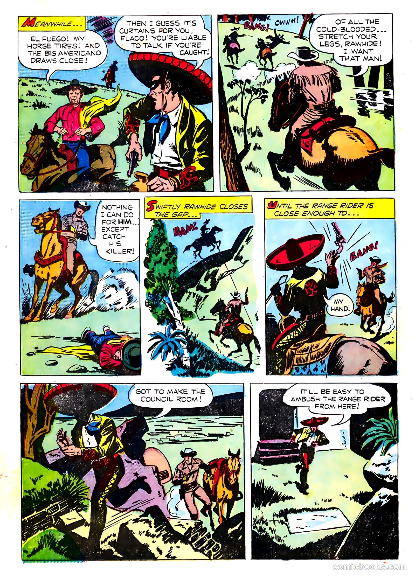 Range Rider #5 (1954) — page 19 of 36