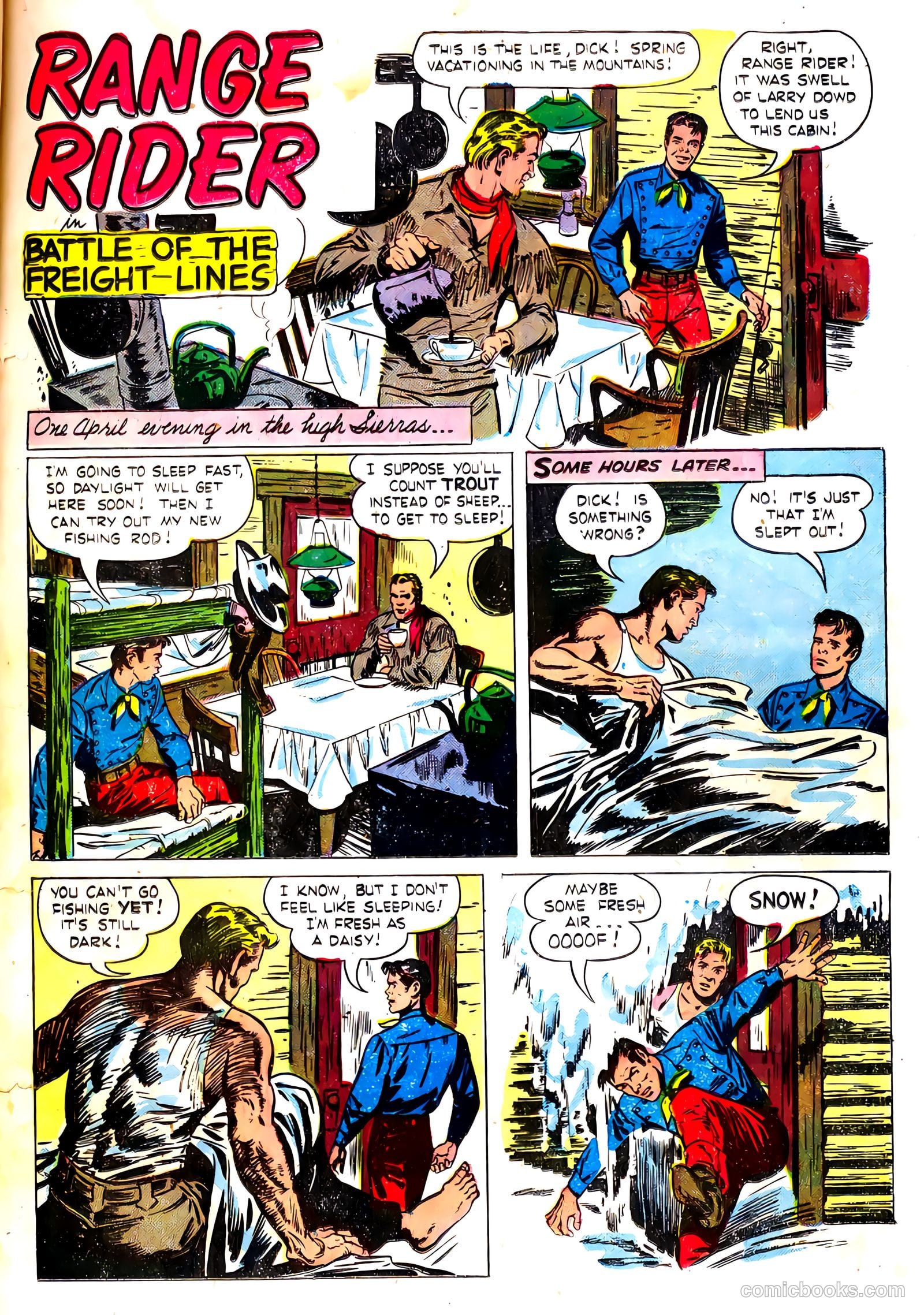 Range Rider #5 (1954) — page 21 of 36