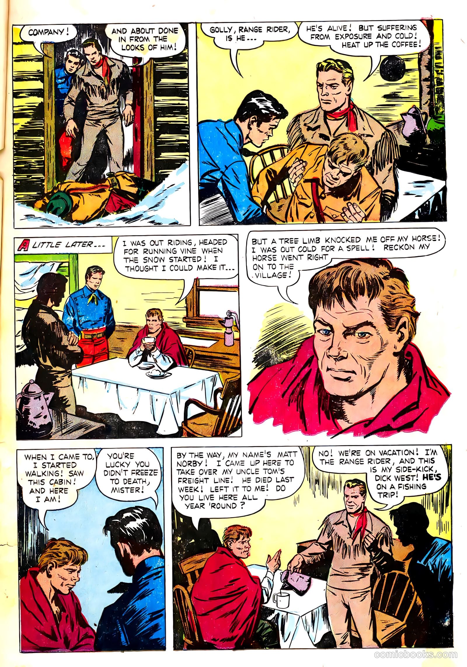 Range Rider #5 (1954) — page 23 of 36