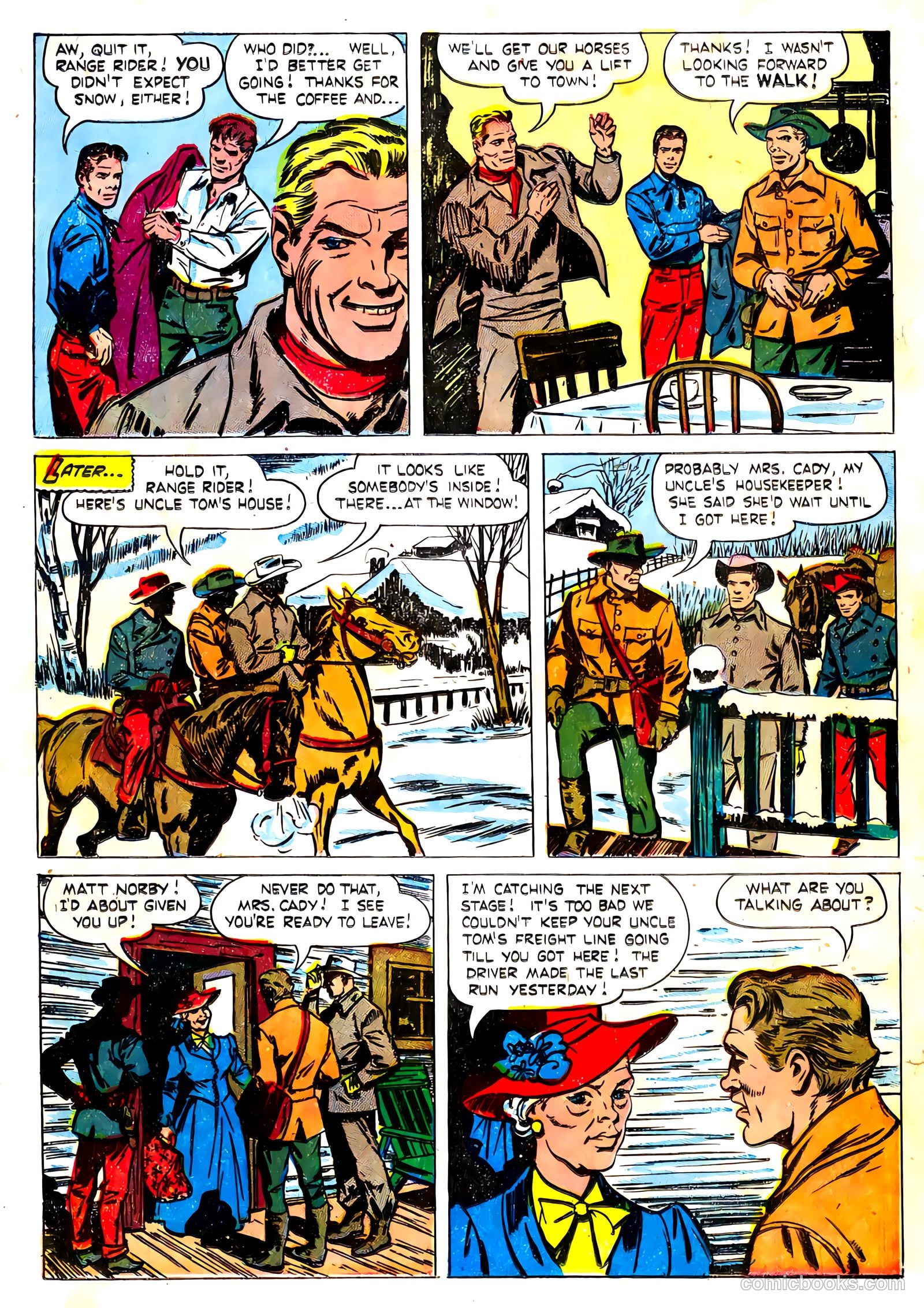 Range Rider #5 (1954) — page 24 of 36