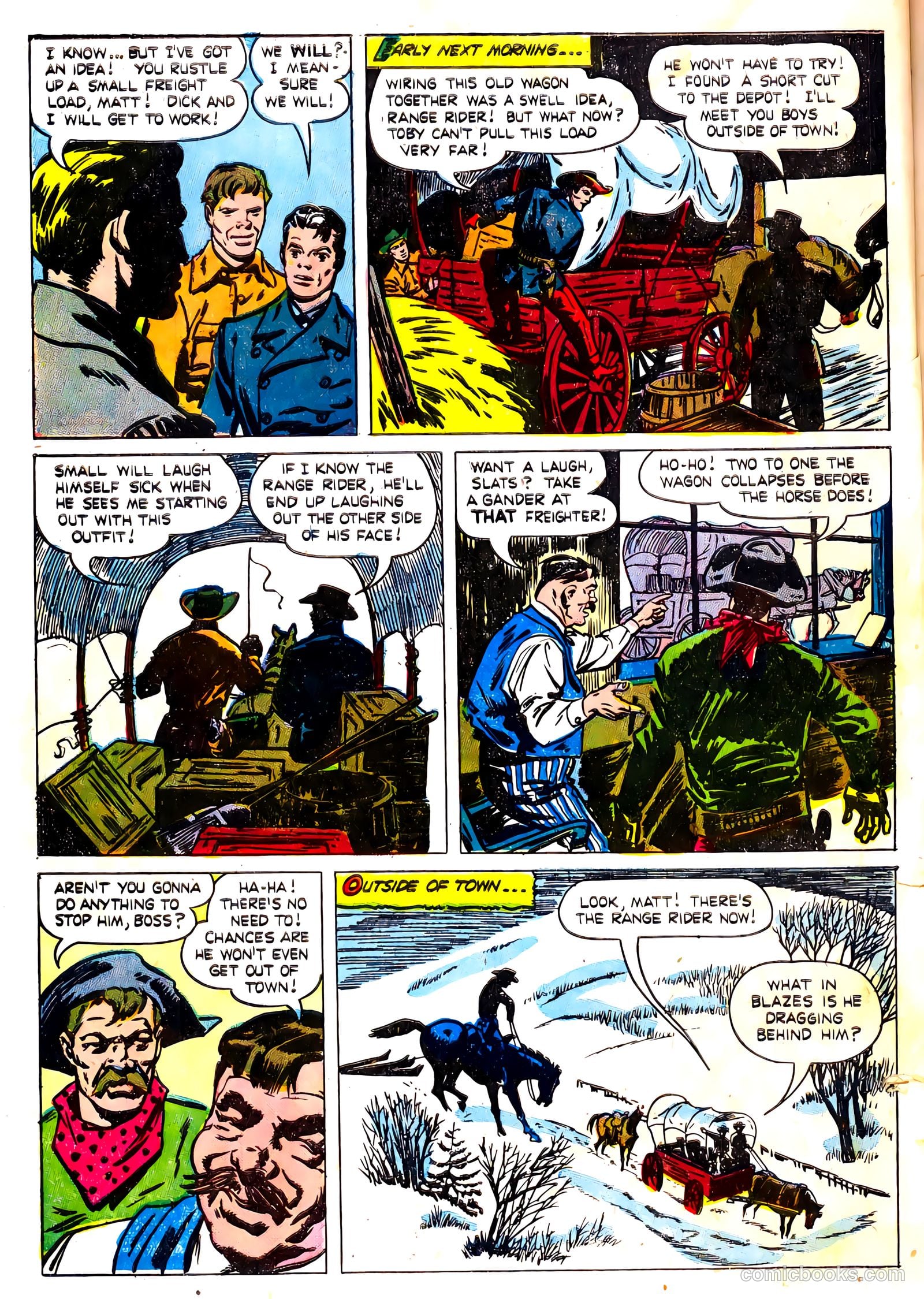 Range Rider #5 (1954) — page 28 of 36