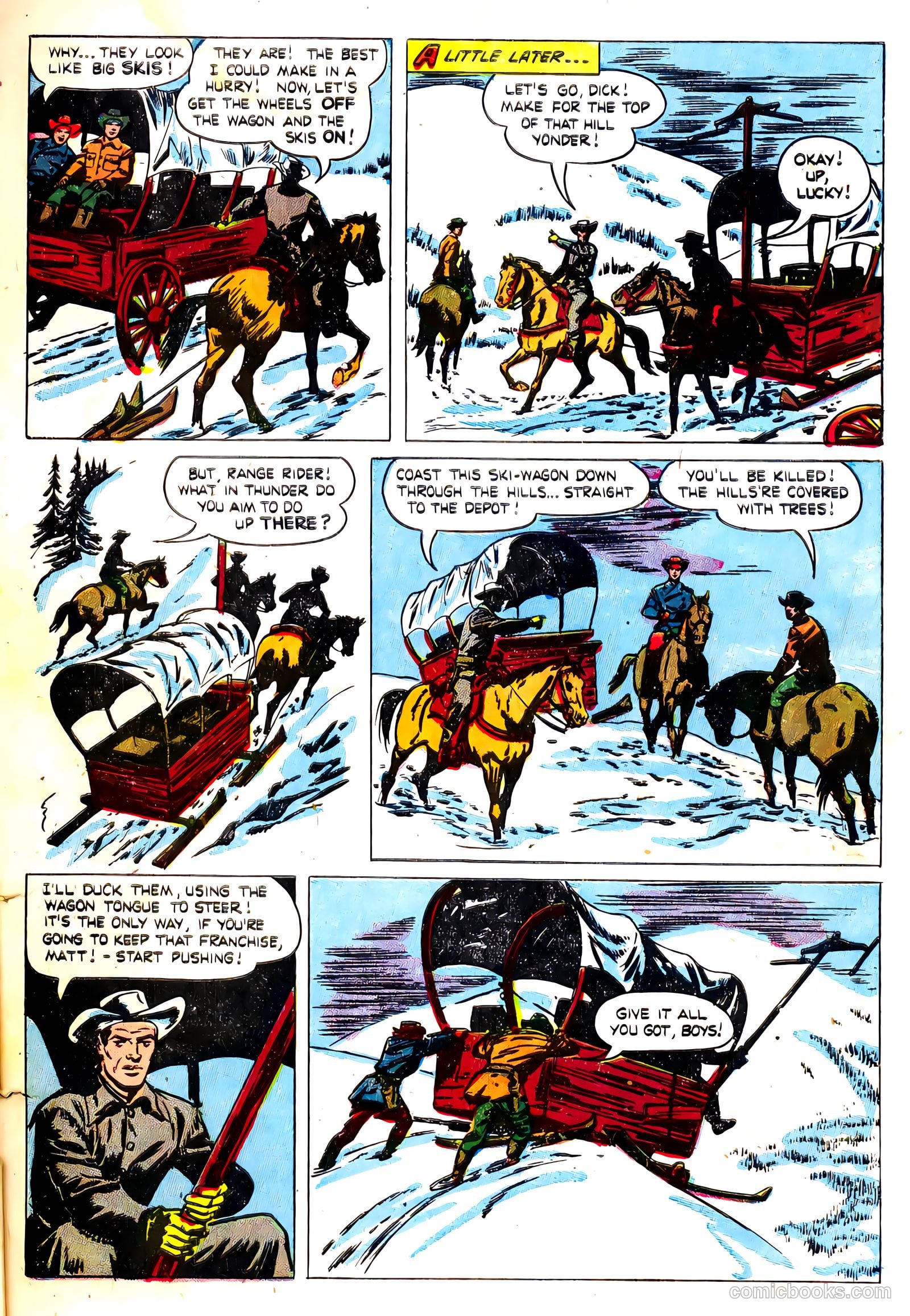 Range Rider #5 (1954) — page 29 of 36
