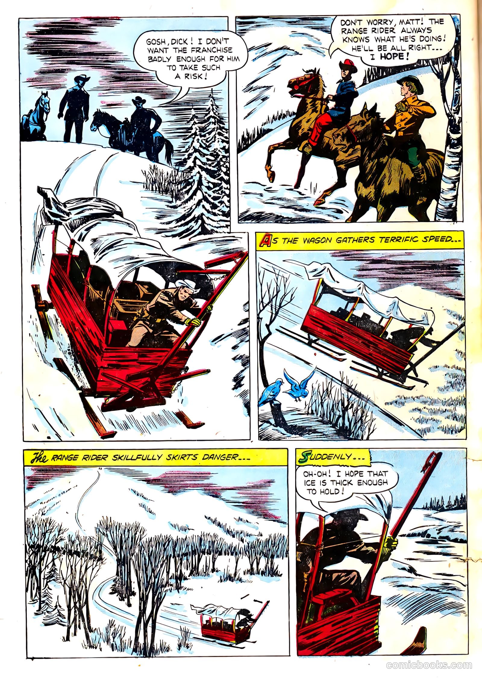 Range Rider #5 (1954) — page 30 of 36