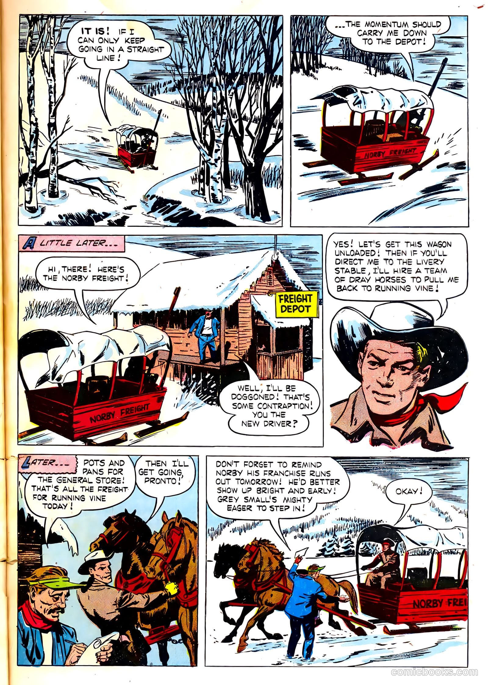 Range Rider #5 (1954) — page 31 of 36