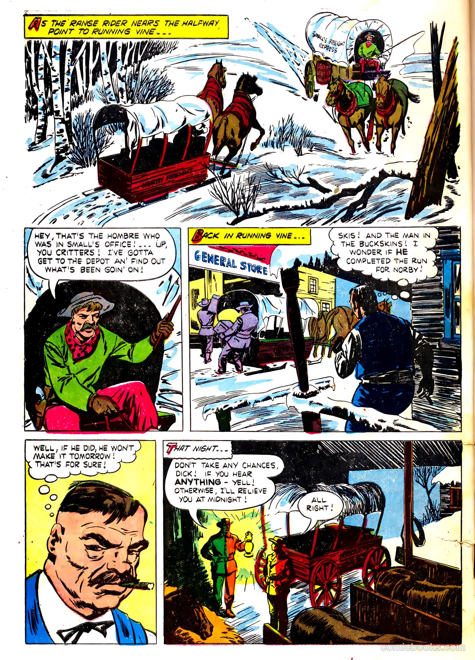 Range Rider #5 (1954) — page 32 of 36