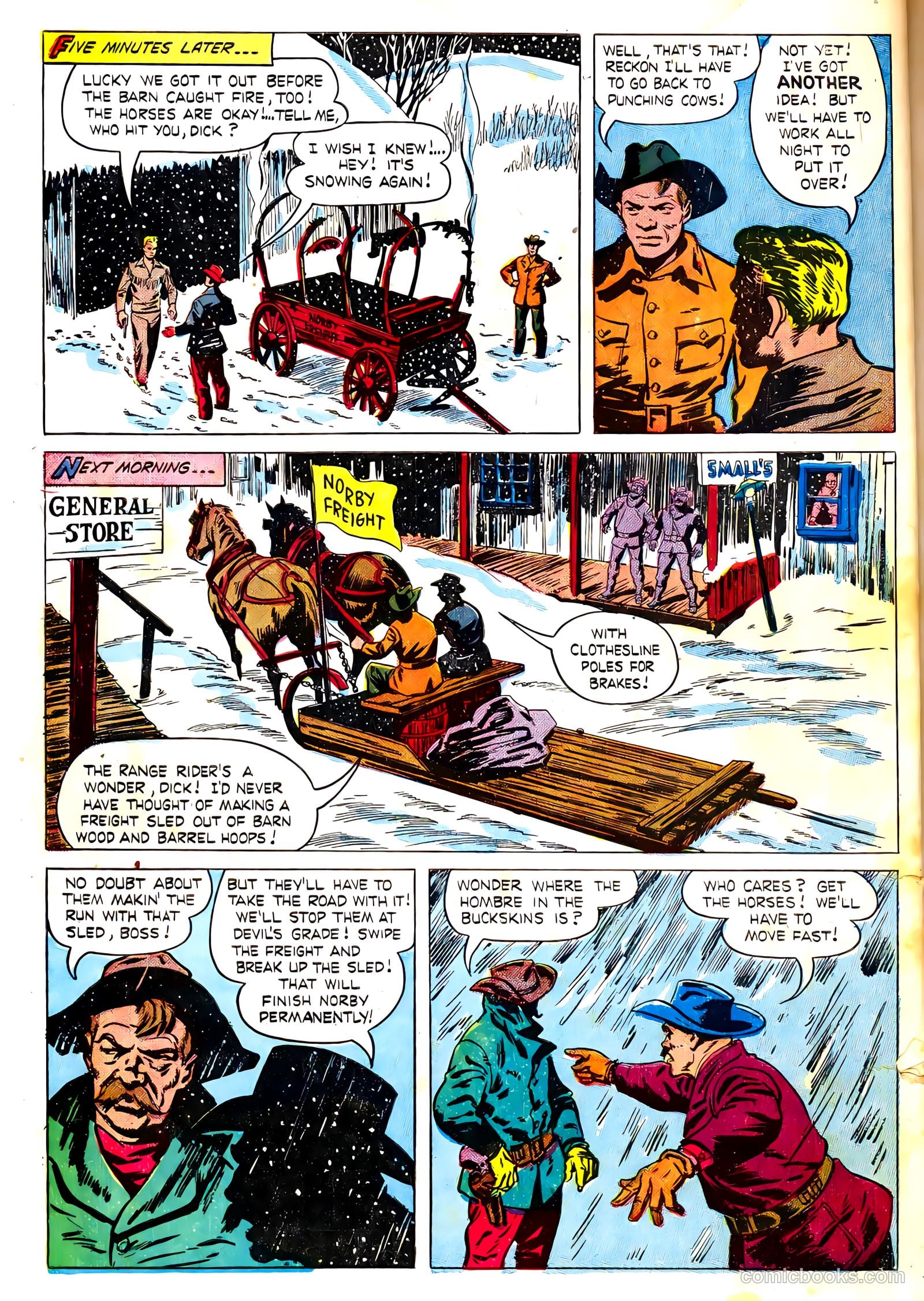 Range Rider #5 (1954) — page 34 of 36