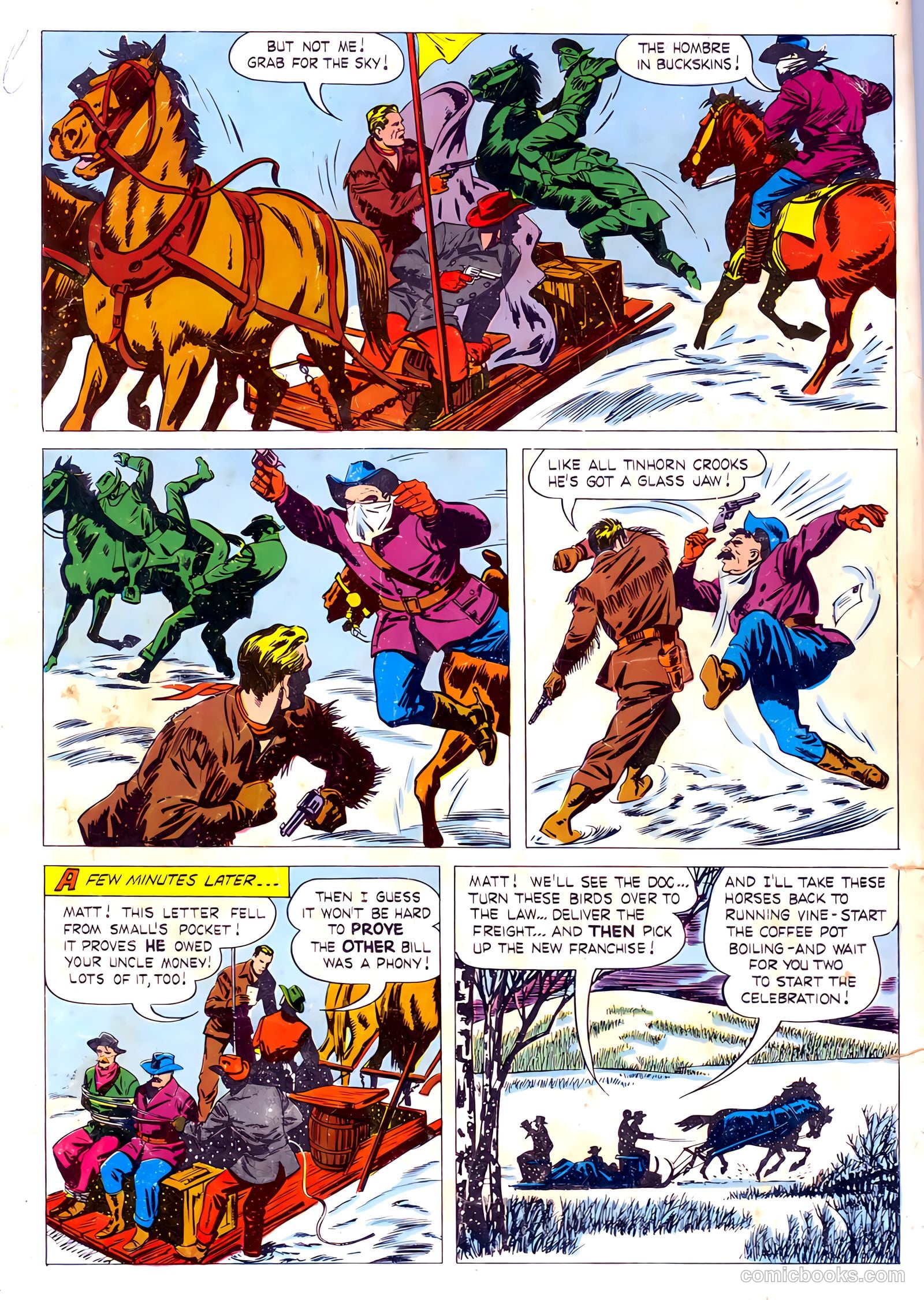 Range Rider #5 (1954) — page 36 of 36
