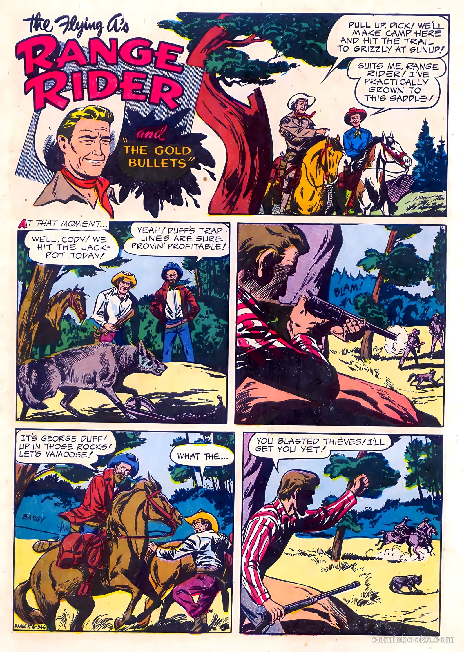 Range Rider #6 (1954) — page 3 of 36