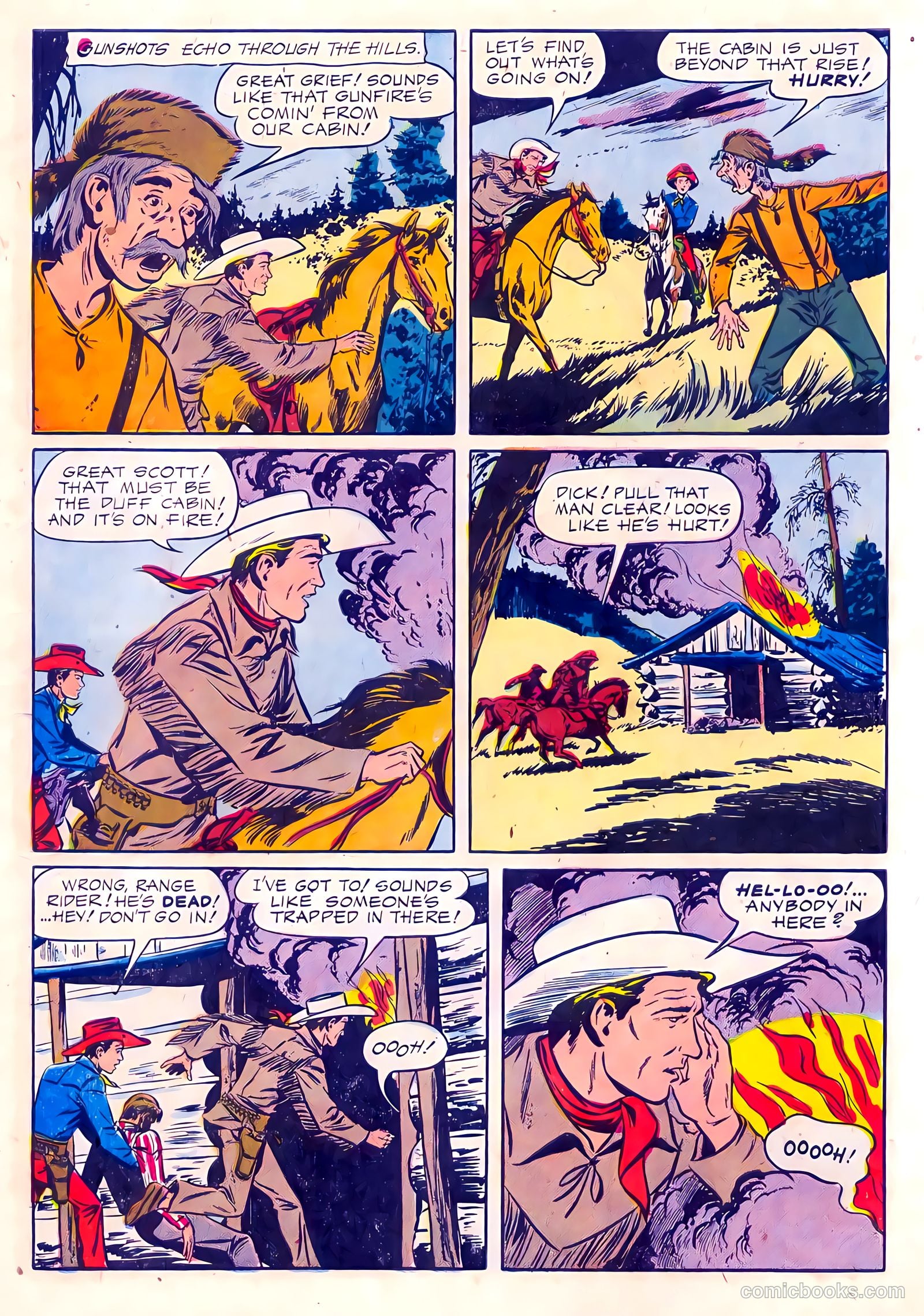 Range Rider #6 (1954) — page 7 of 36