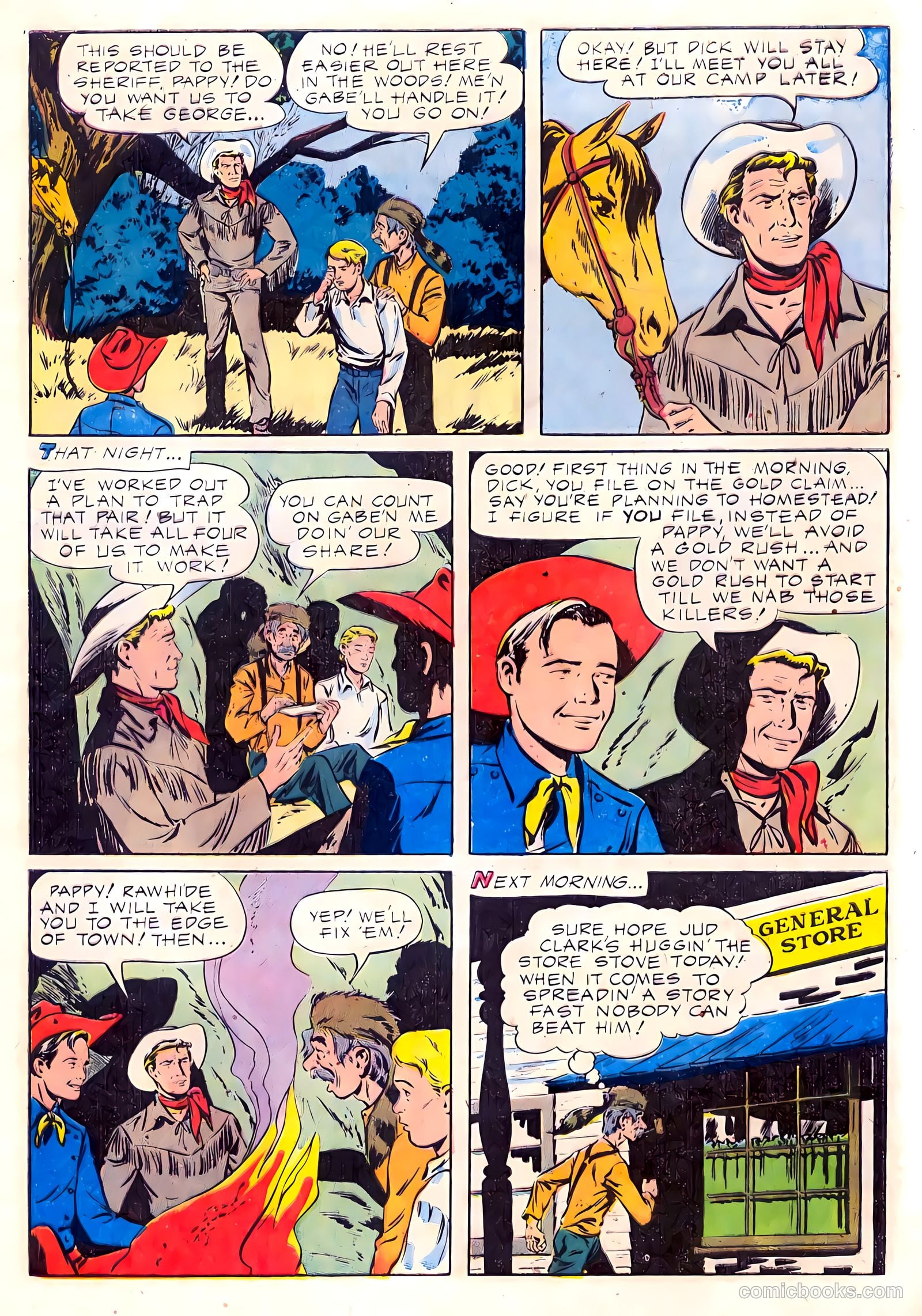 Range Rider #6 (1954) — page 9 of 36