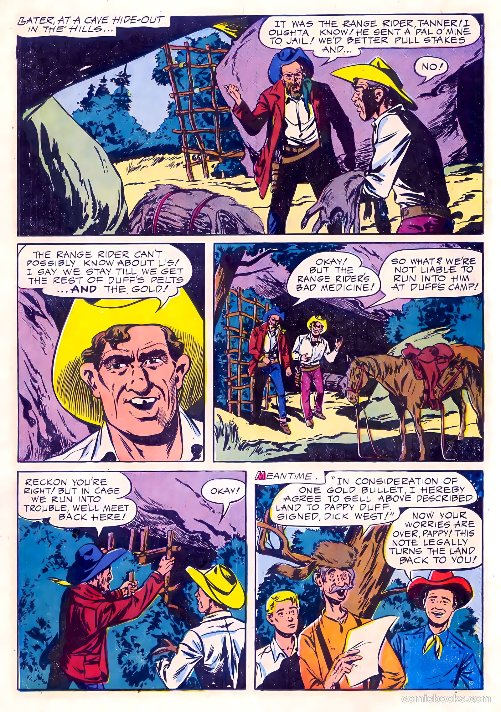 Range Rider #6 (1954) — page 11 of 36
