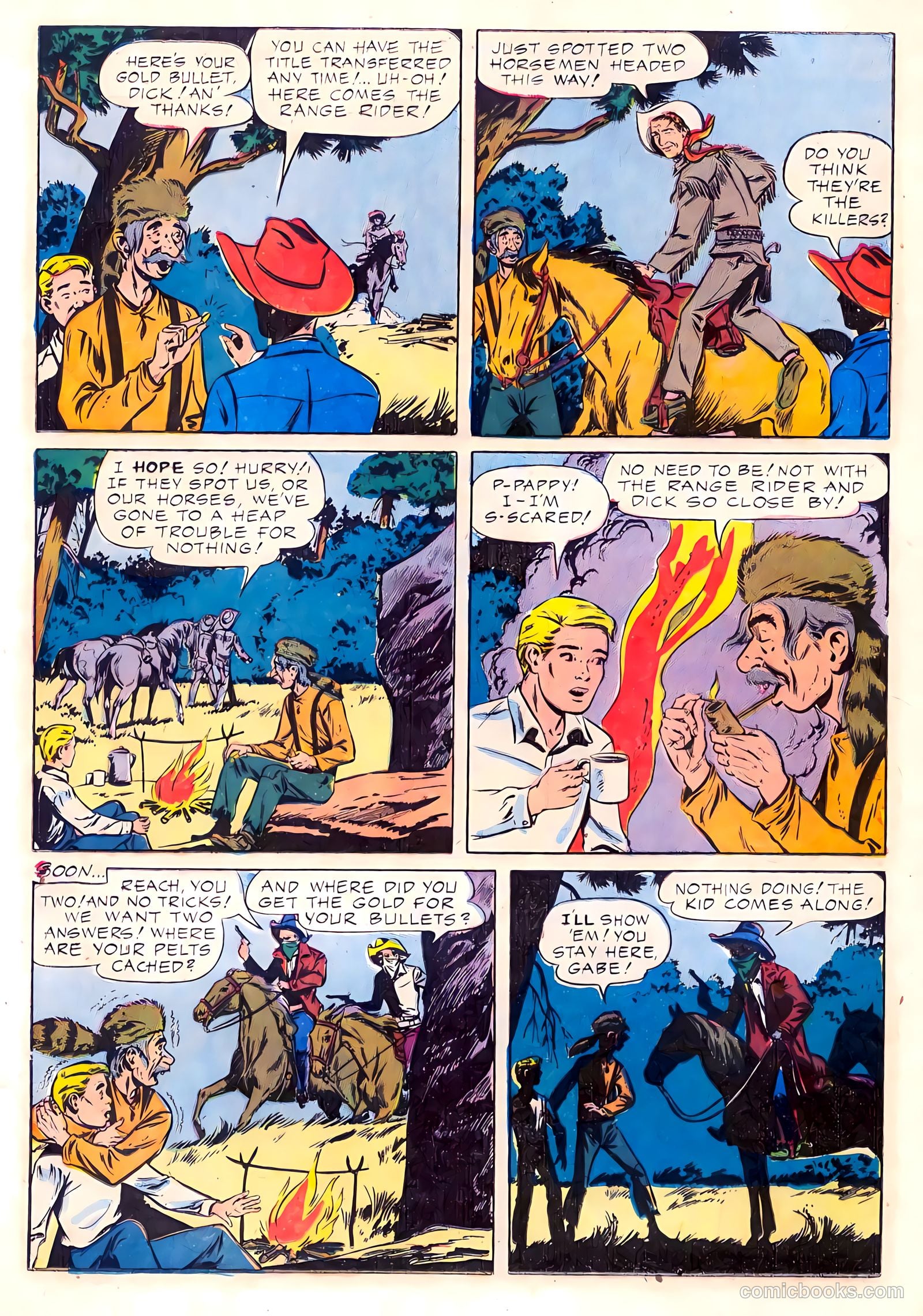 Range Rider #6 (1954) — page 12 of 36