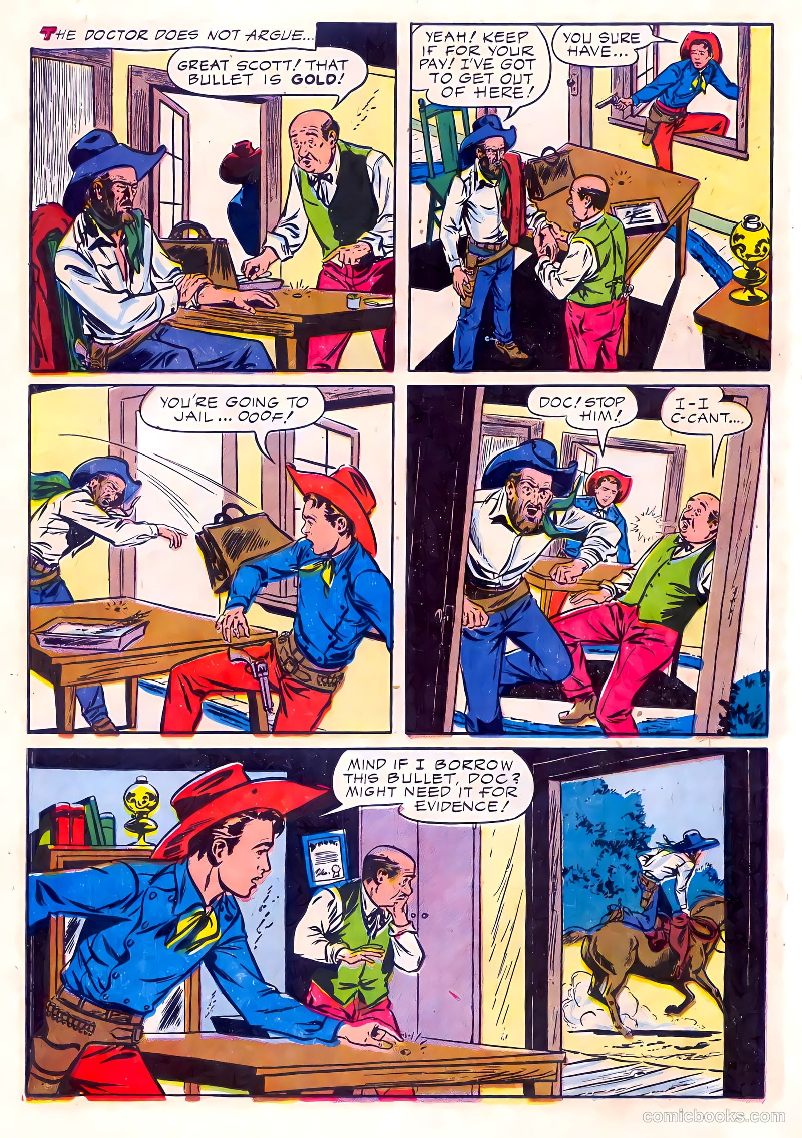 Range Rider #6 (1954) — page 15 of 36