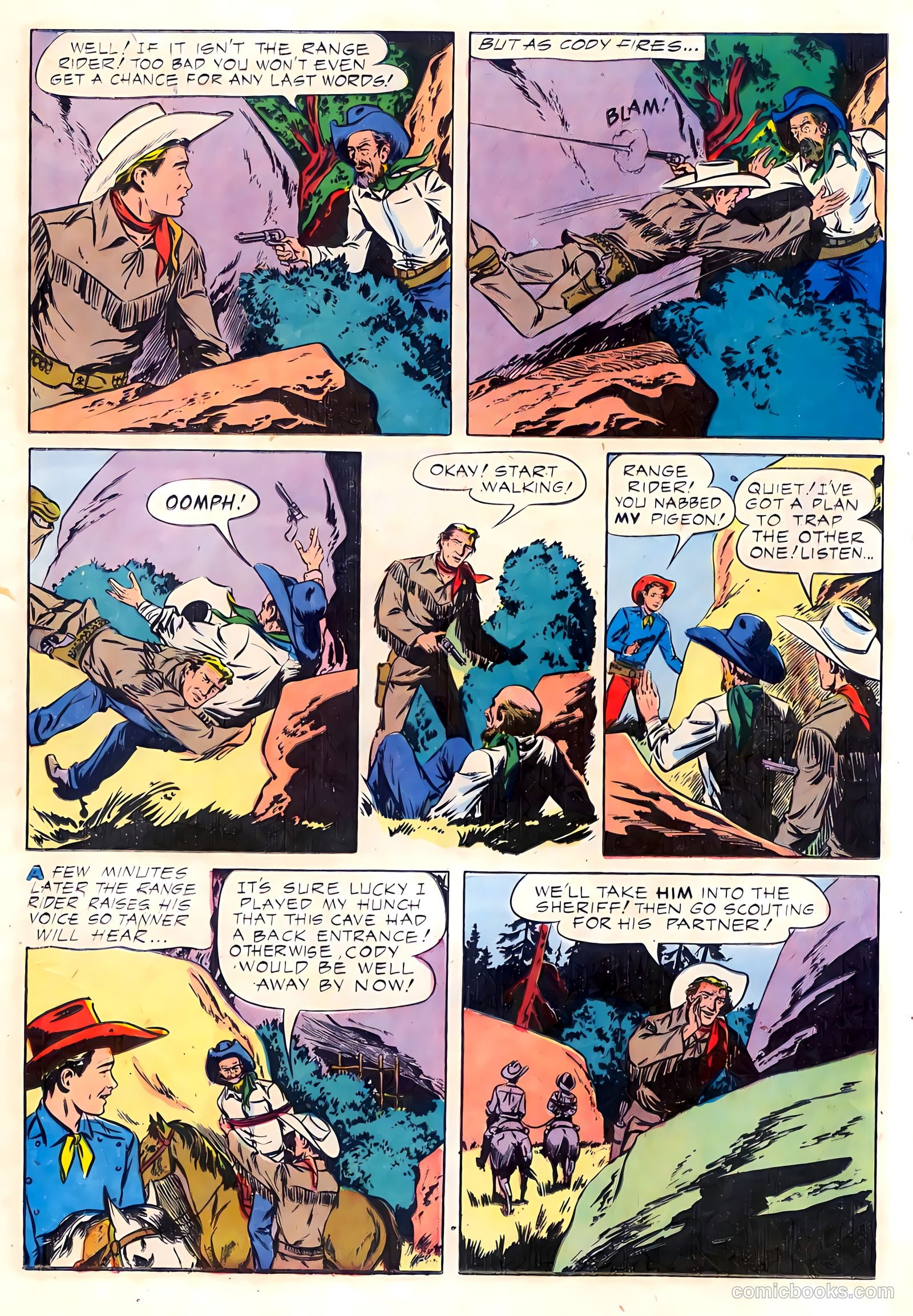 Range Rider #6 (1954) — page 17 of 36