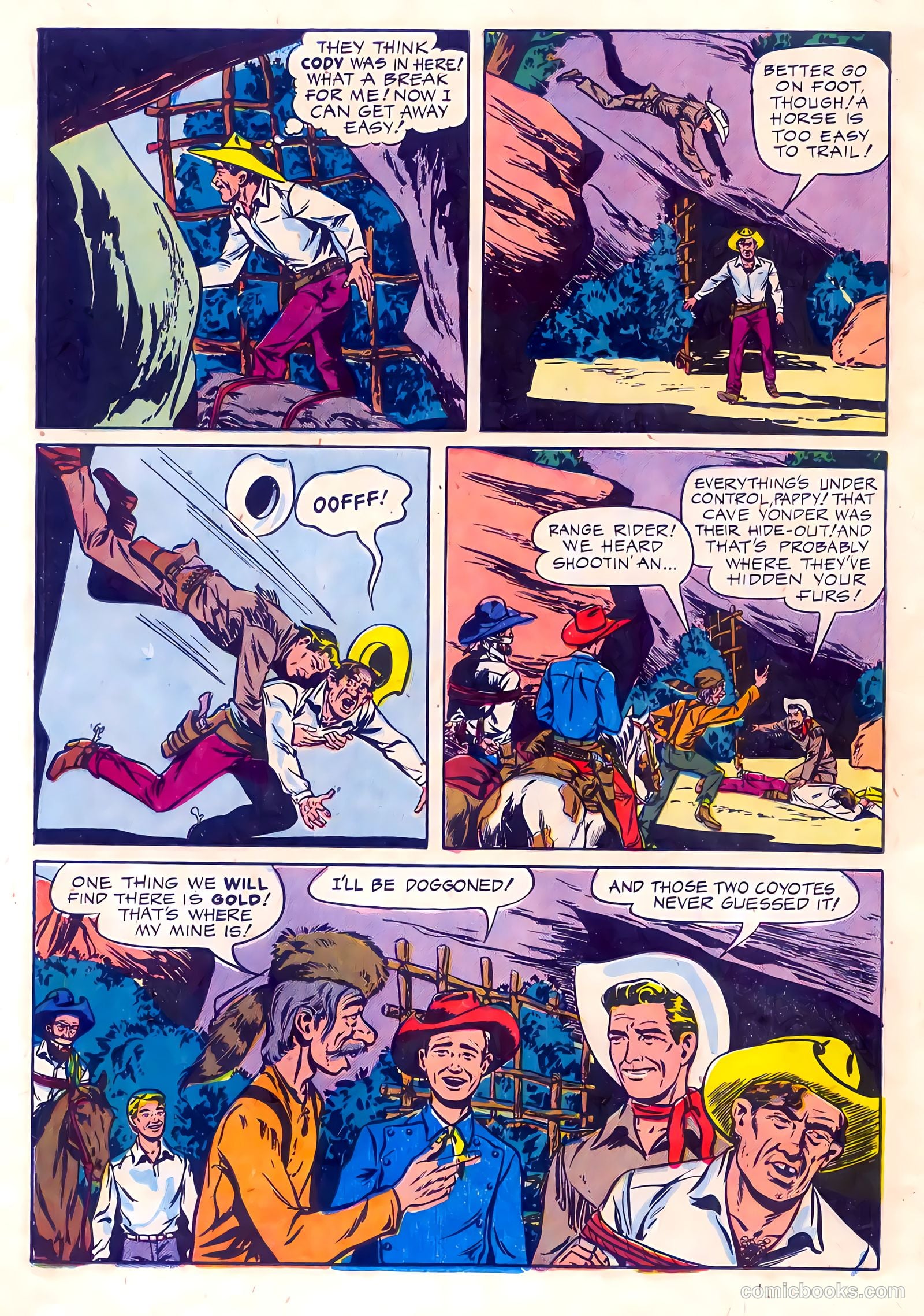 Range Rider #6 (1954) — page 18 of 36