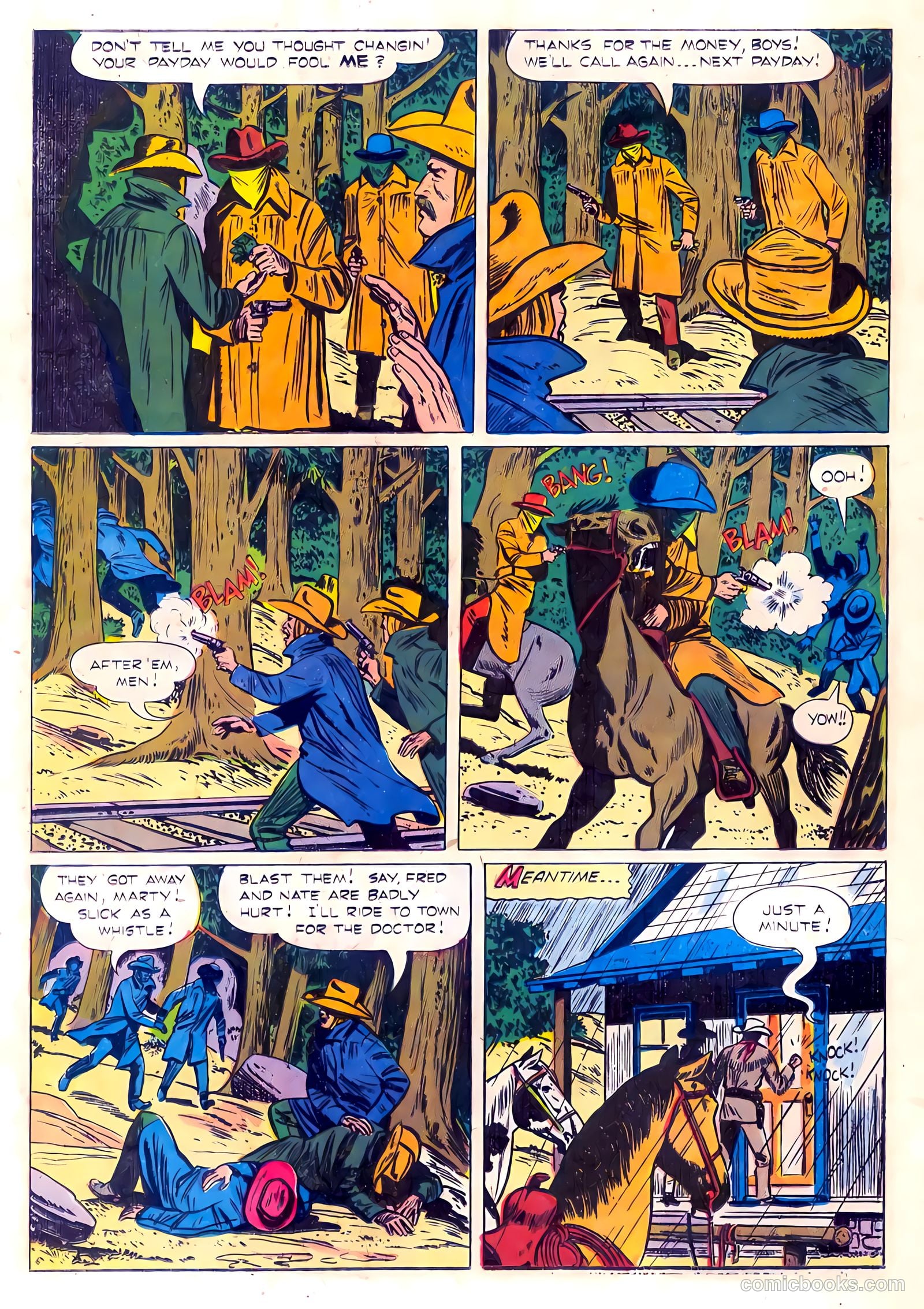 Range Rider #6 (1954) — page 20 of 36