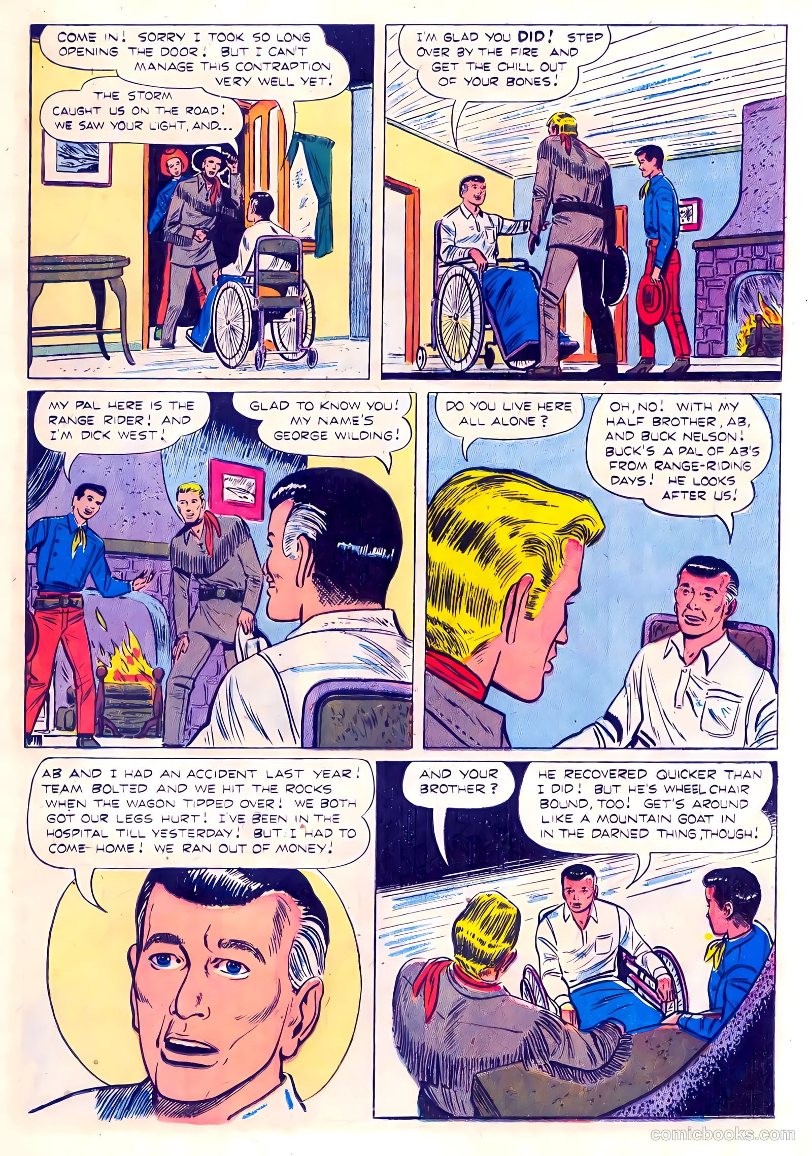 Range Rider #6 (1954) — page 21 of 36
