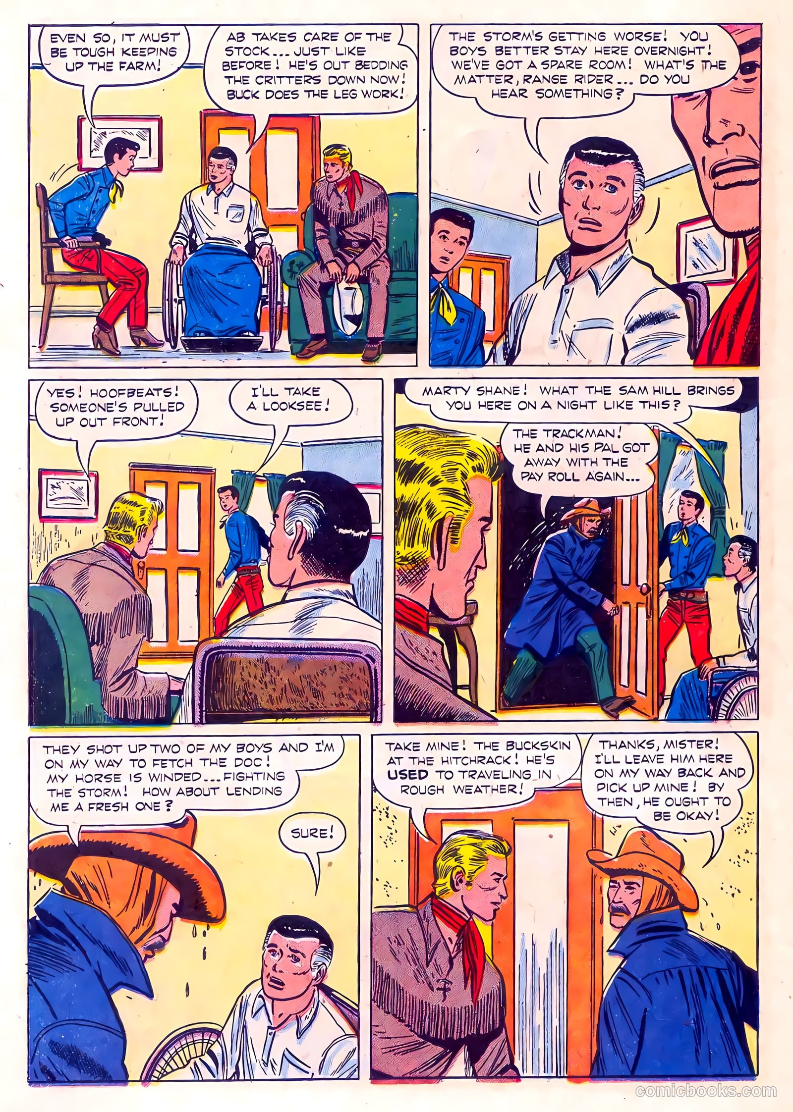 Range Rider #6 (1954) — page 22 of 36