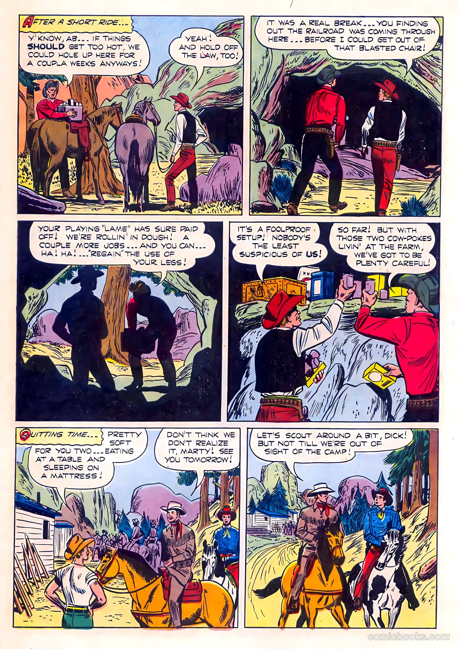 Range Rider #6 (1954) — page 27 of 36