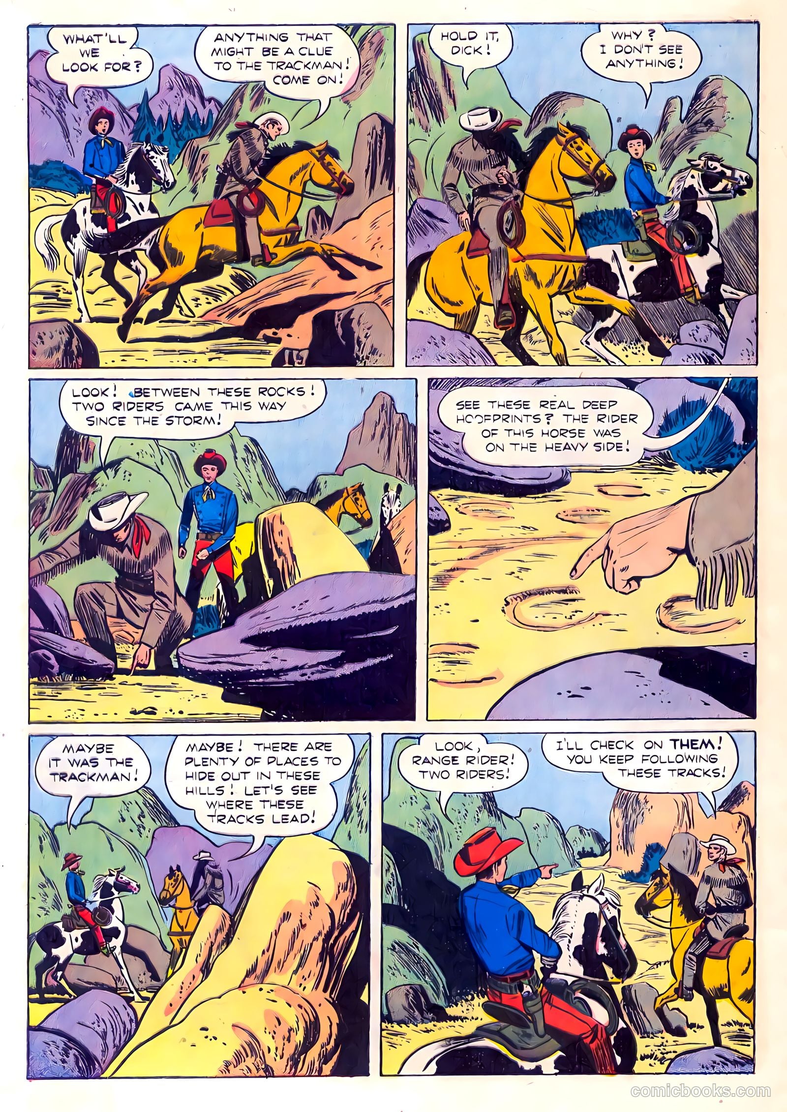 Range Rider #6 (1954) — page 28 of 36