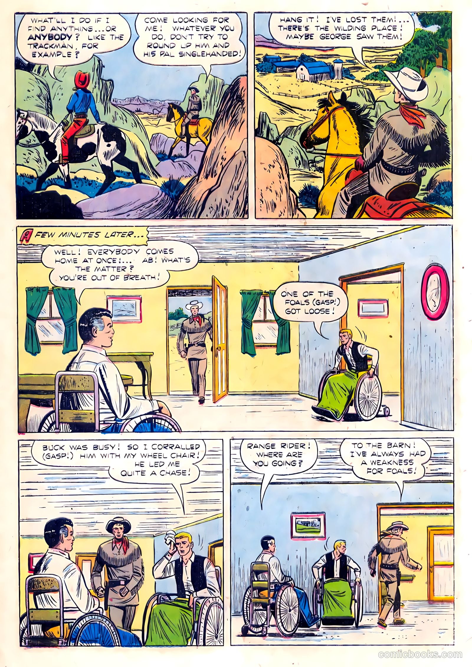 Range Rider #6 (1954) — page 29 of 36