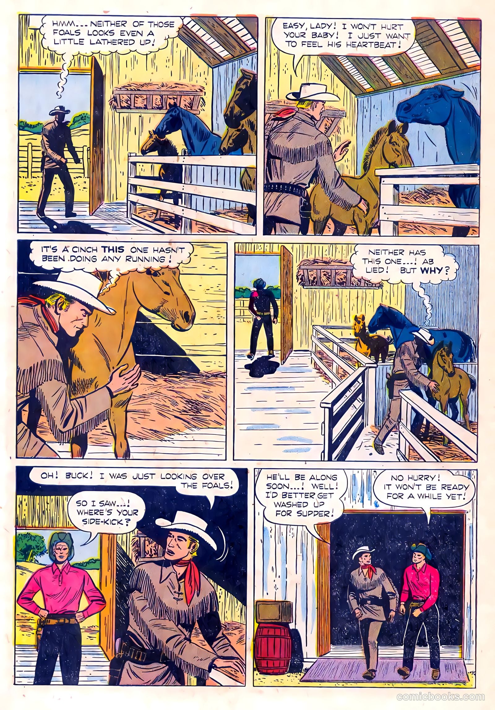 Range Rider #6 (1954) — page 30 of 36