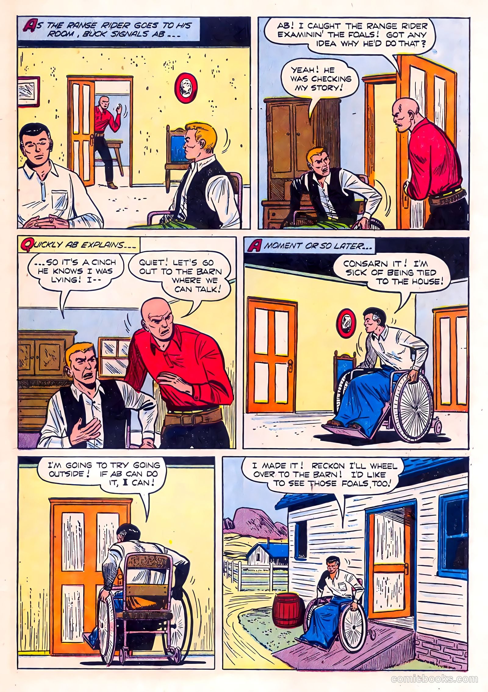 Range Rider #6 (1954) — page 31 of 36