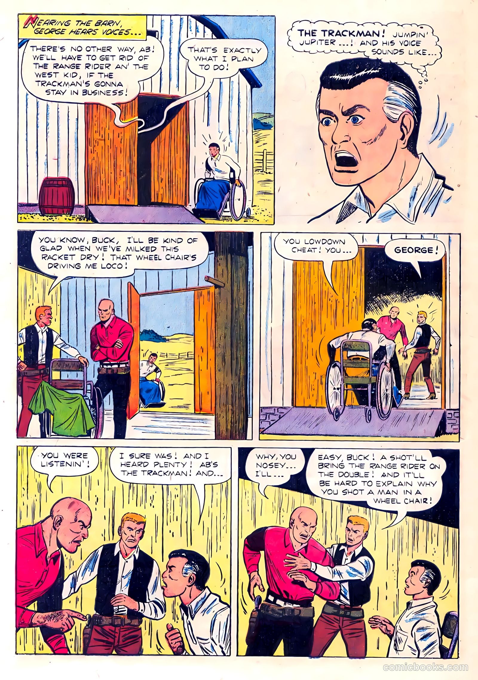 Range Rider #6 (1954) — page 32 of 36