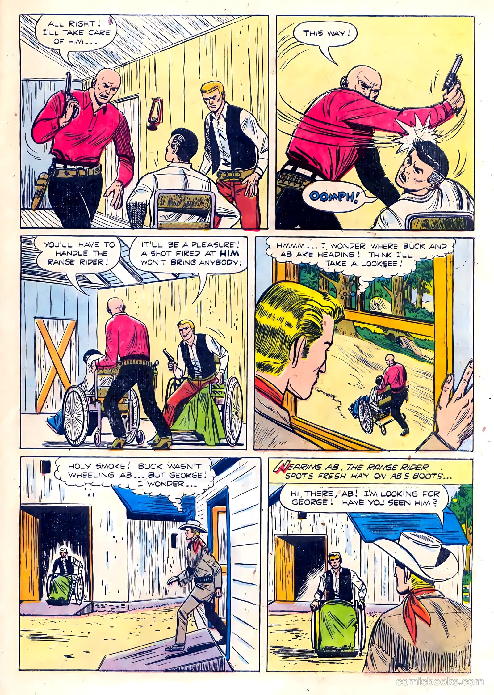 Range Rider #6 (1954) — page 33 of 36