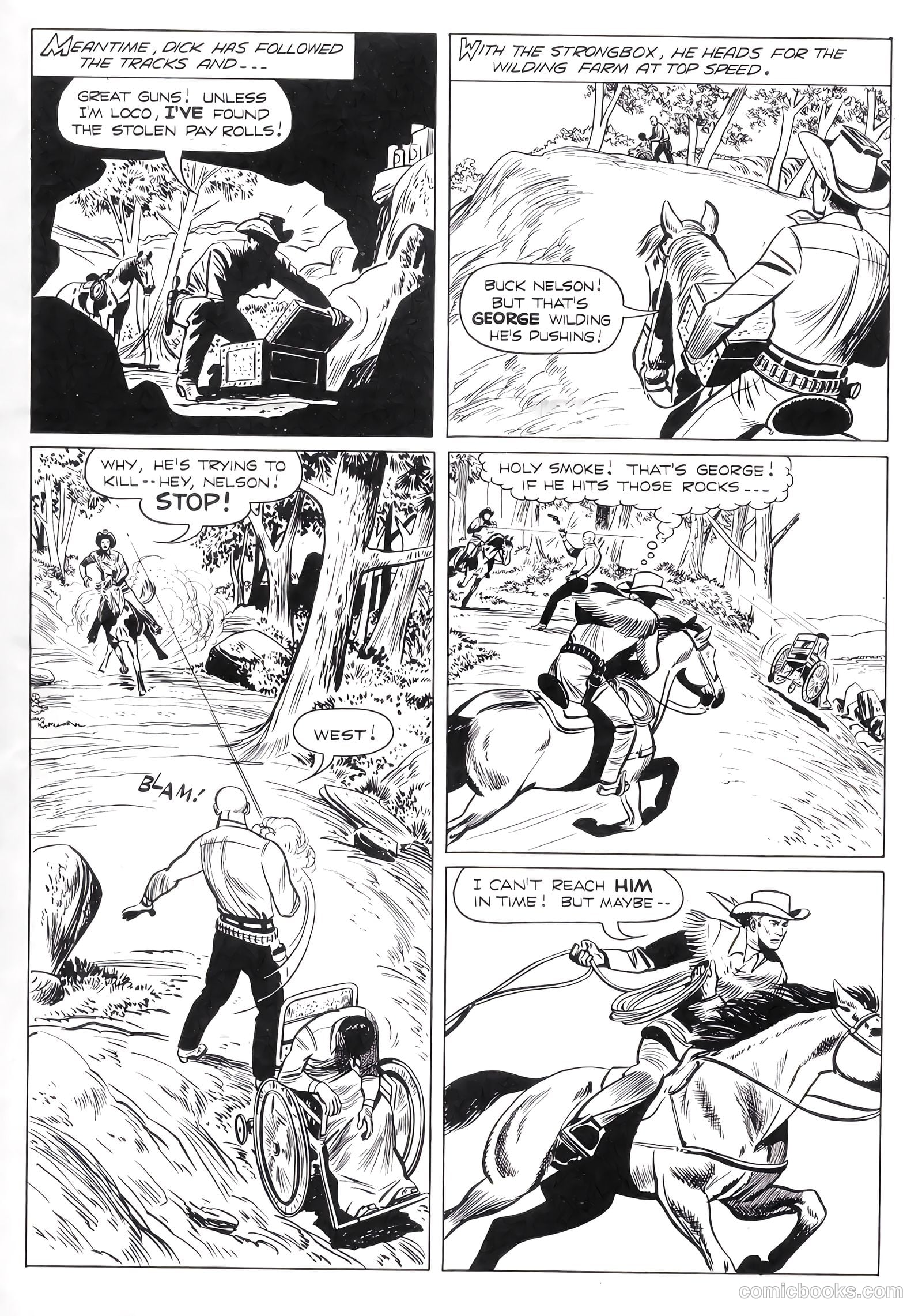 Range Rider #6 (1954) — page 35 of 36