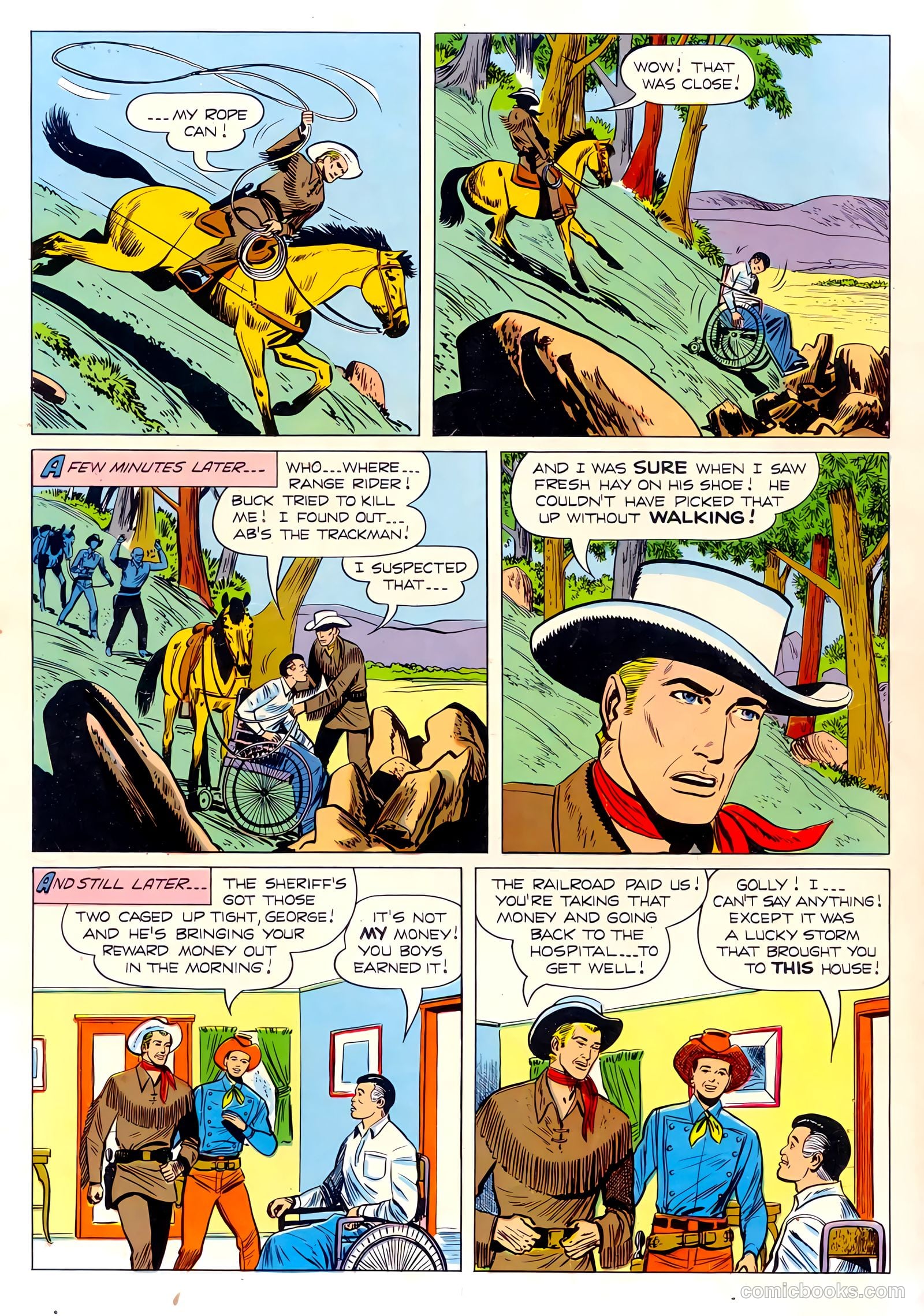 Range Rider #6 (1954) — page 36 of 36