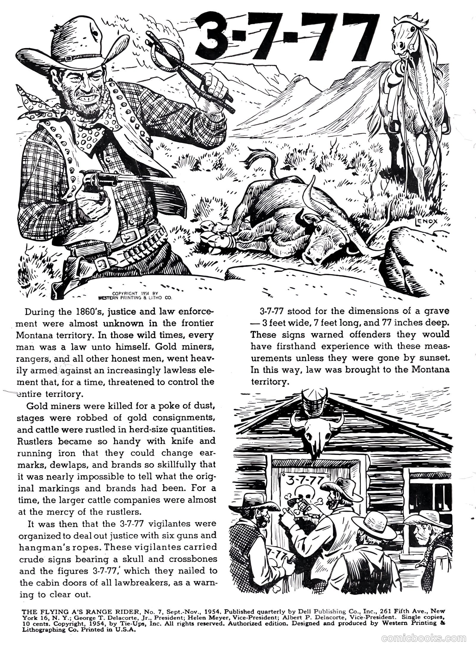 Range Rider #7 (1954) — page 2 of 36