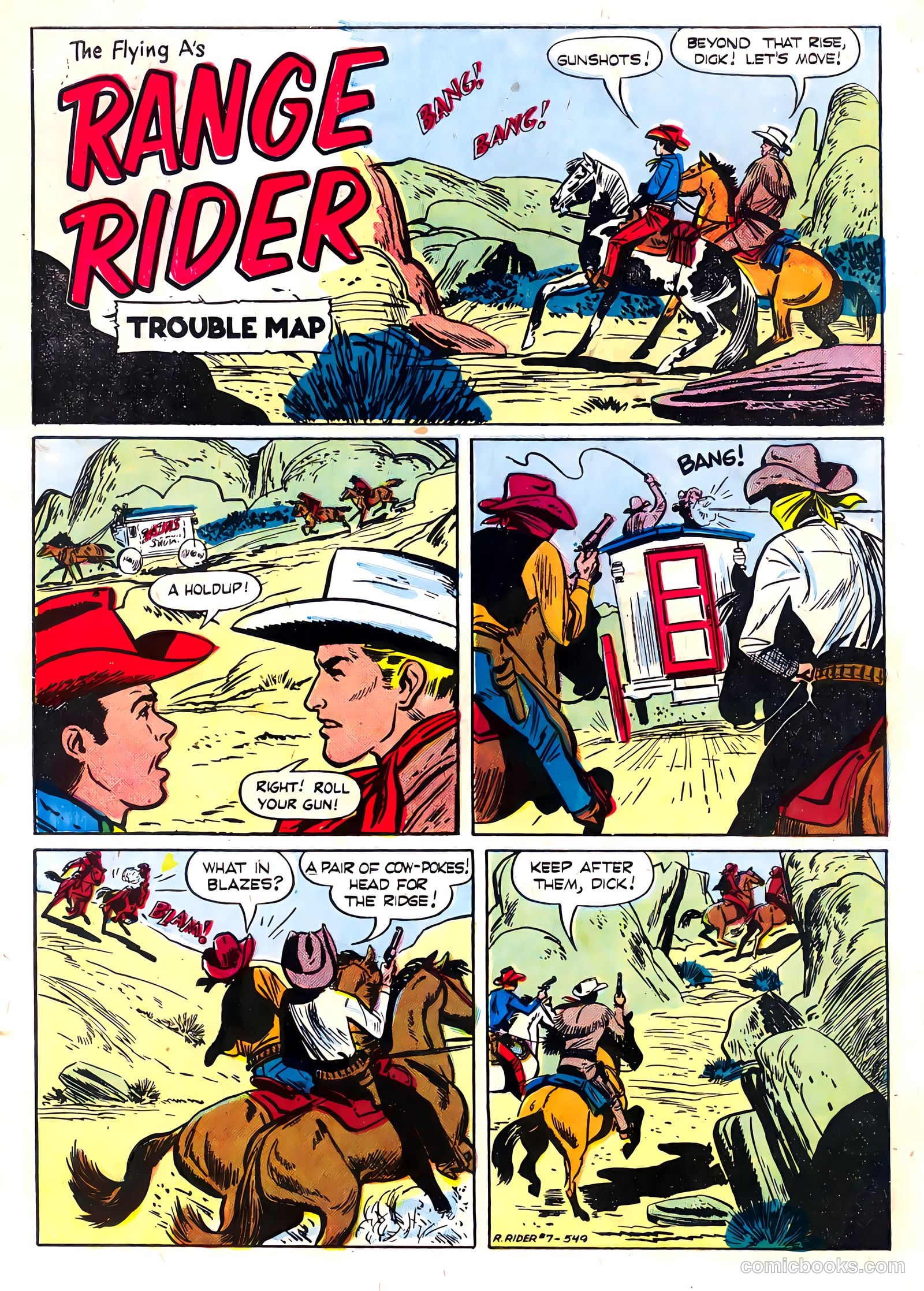 Range Rider #7 (1954) — page 3 of 36