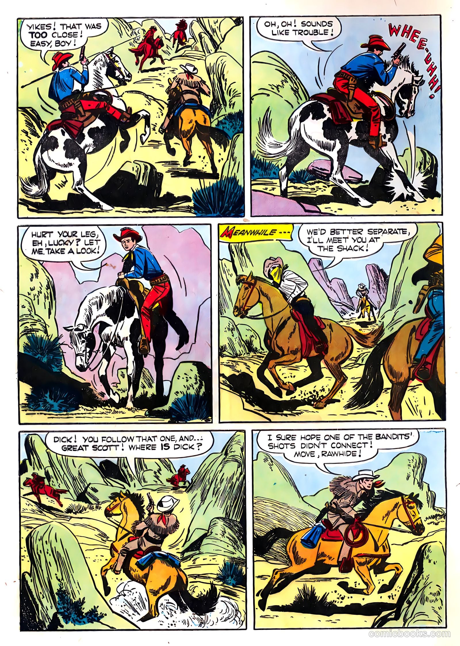 Range Rider #7 (1954) — page 4 of 36