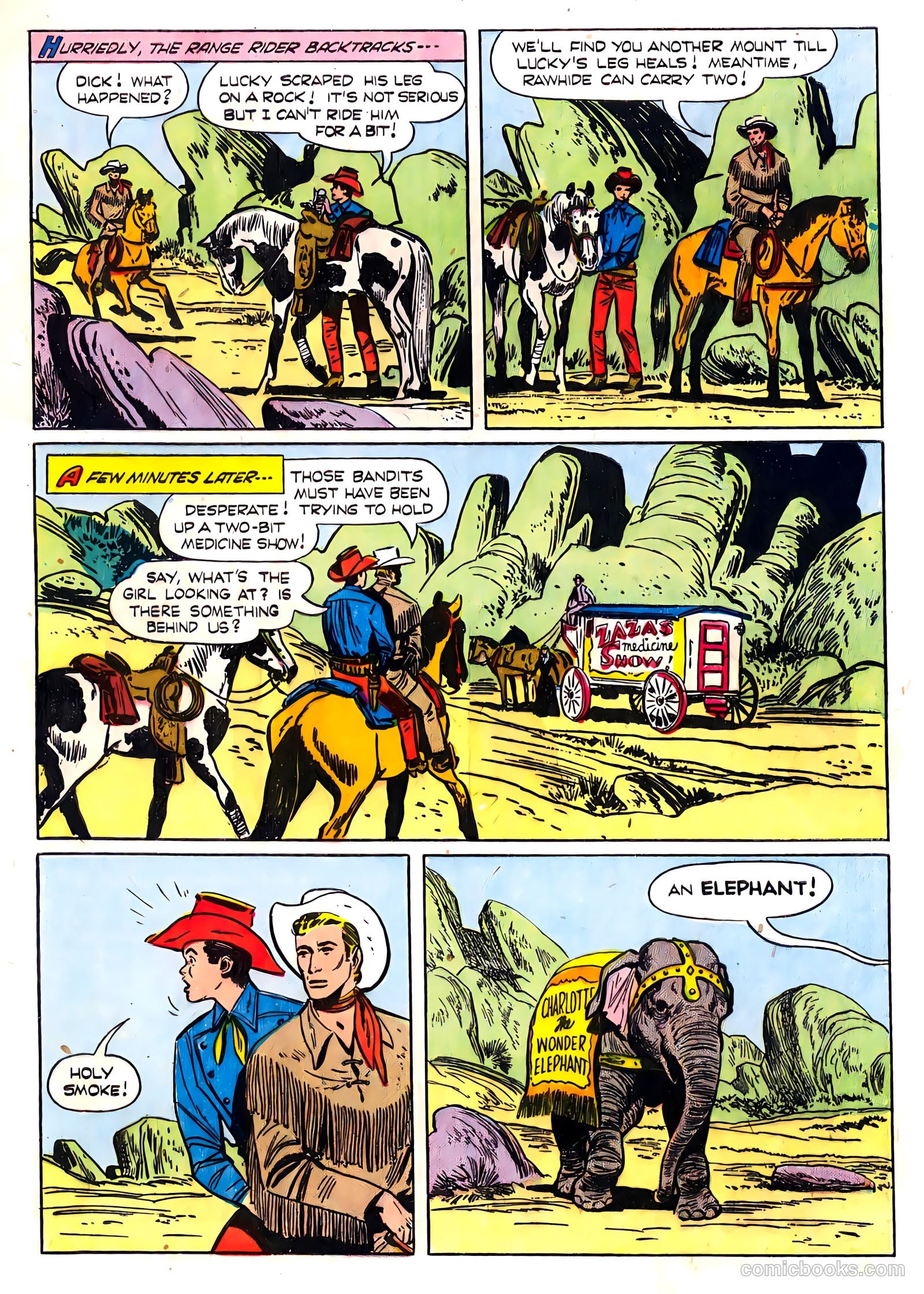 Range Rider #7 (1954) — page 5 of 36