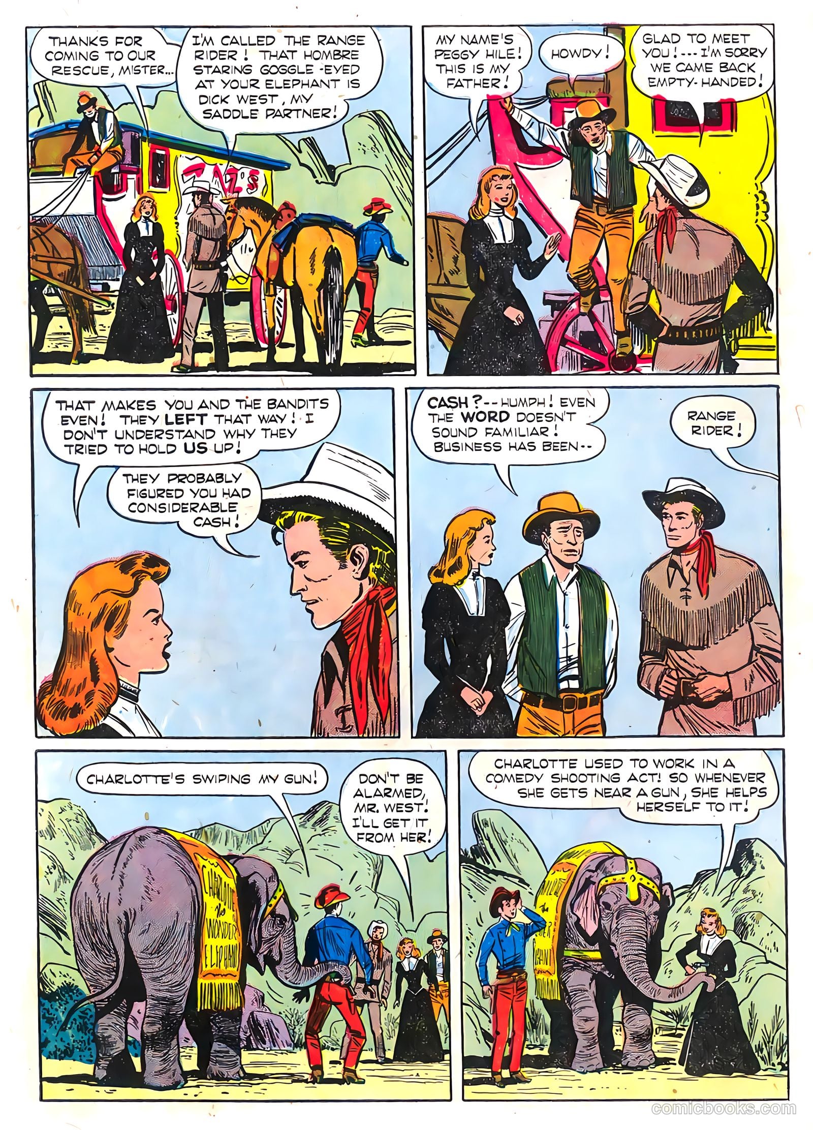 Range Rider #7 (1954) — page 6 of 36
