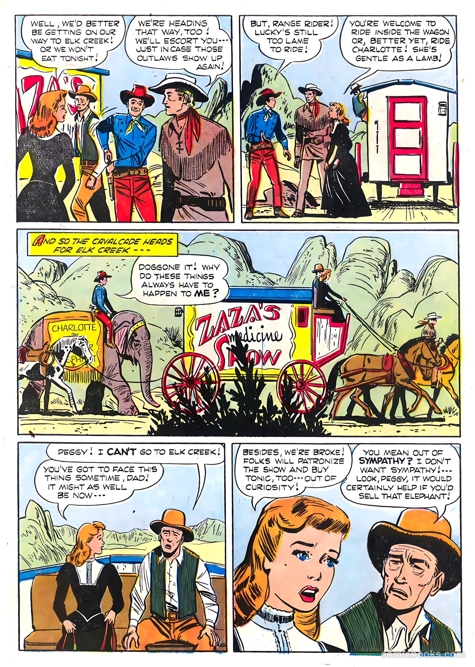 Range Rider #7 (1954) — page 7 of 36