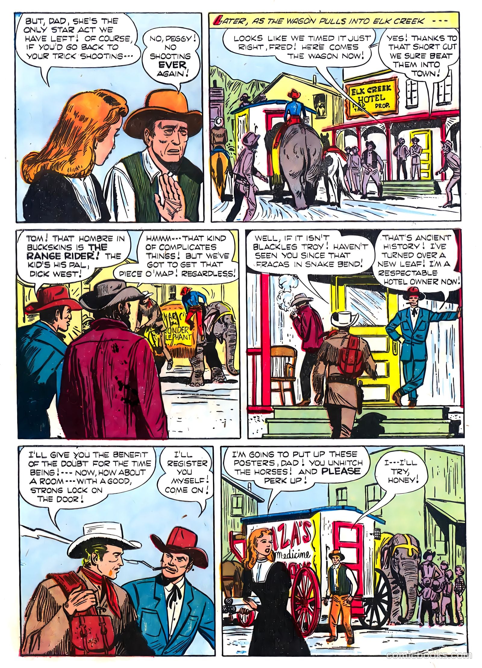 Range Rider #7 (1954) — page 8 of 36