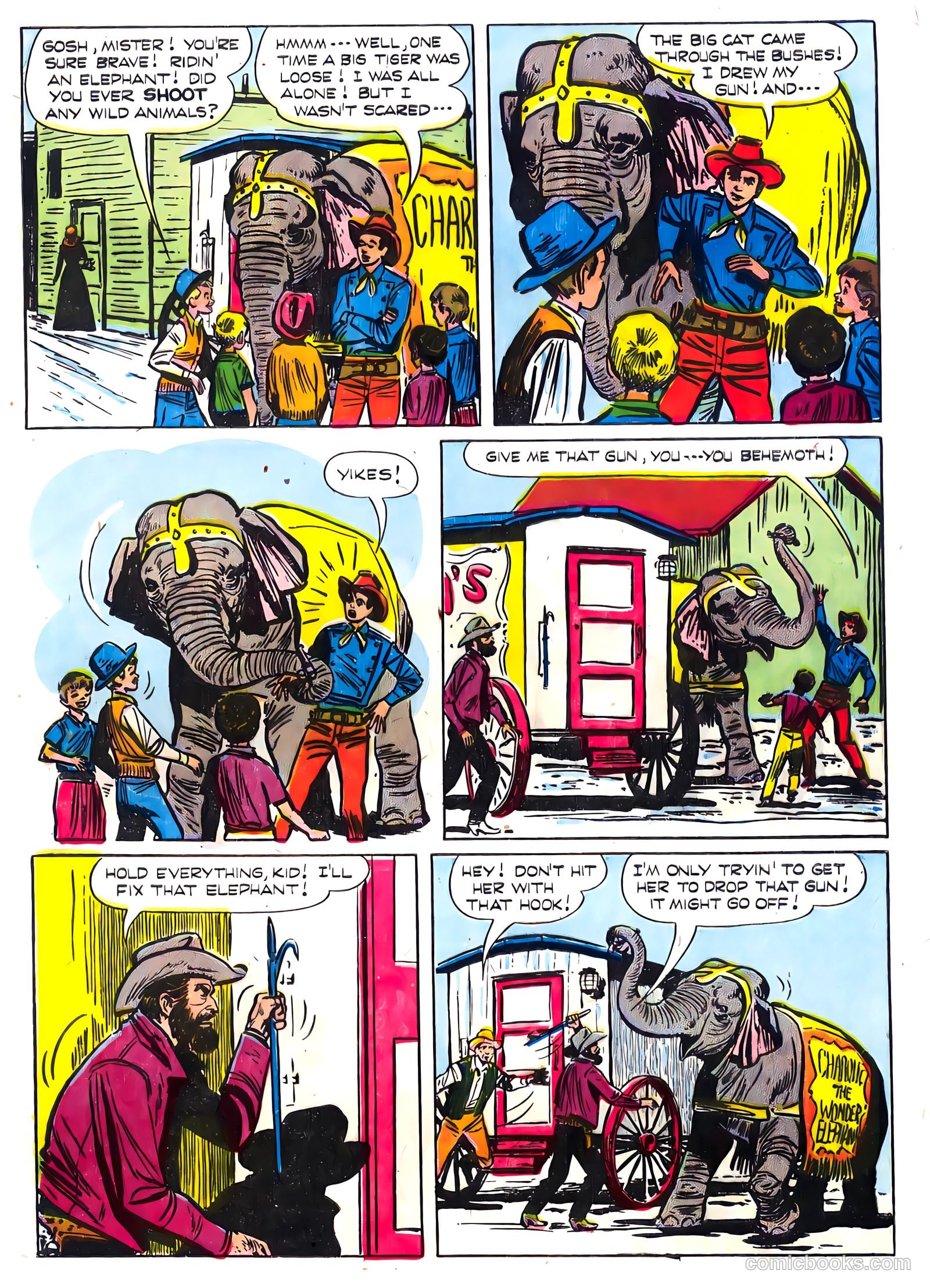 Range Rider #7 (1954) — page 9 of 36