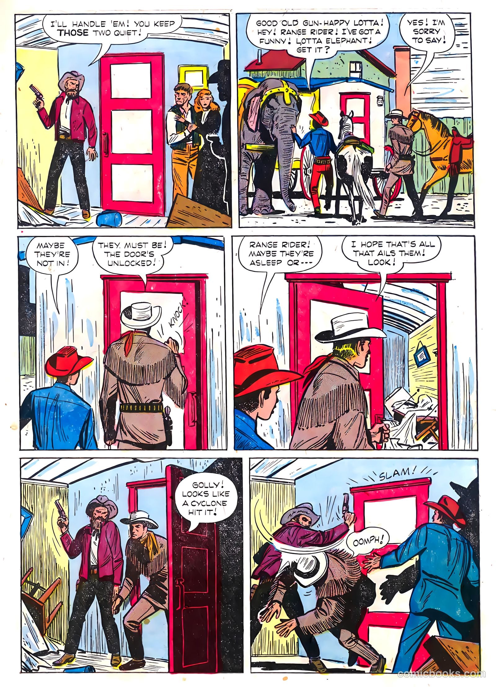 Range Rider #7 (1954) — page 15 of 36