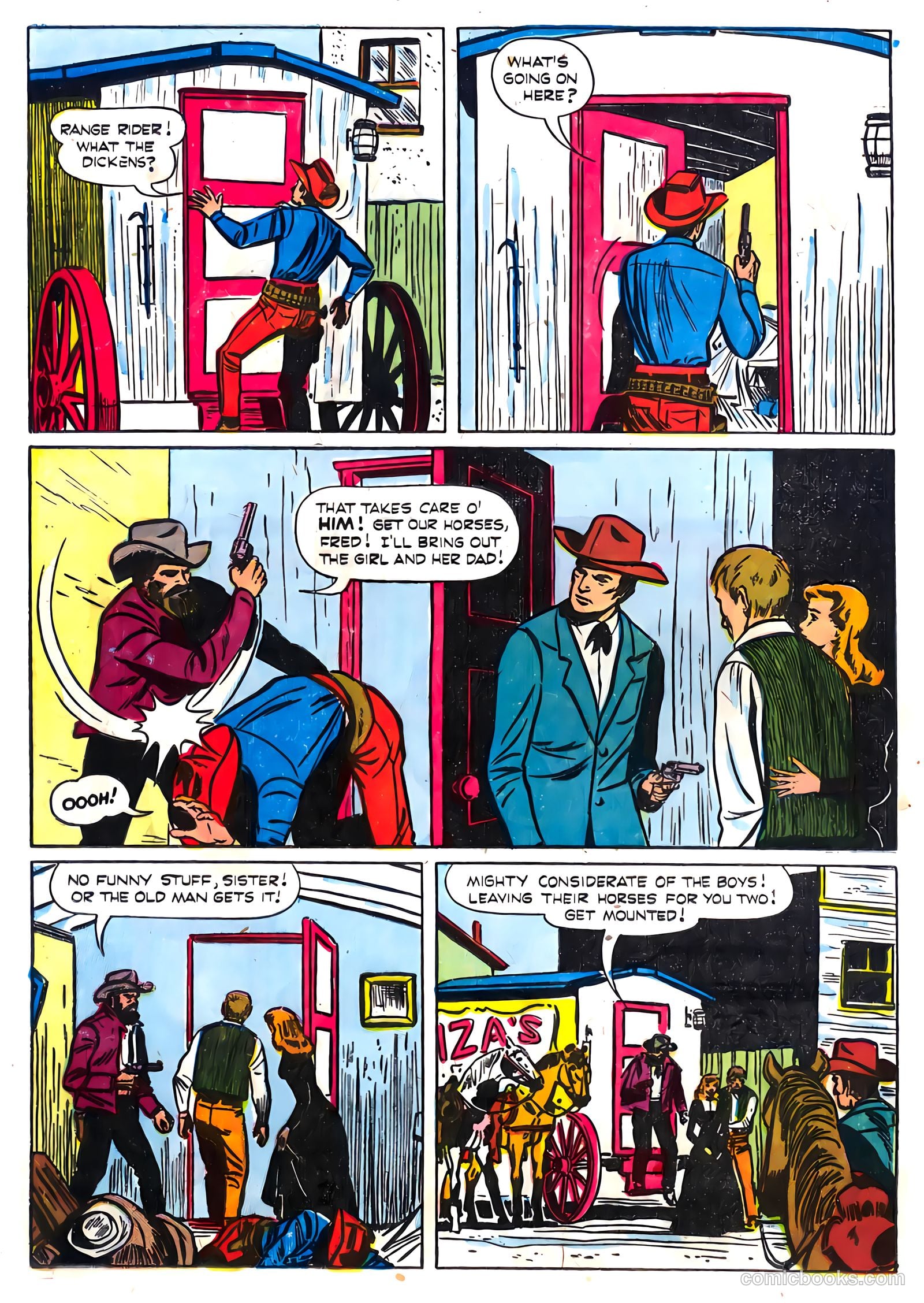 Range Rider #7 (1954) — page 16 of 36