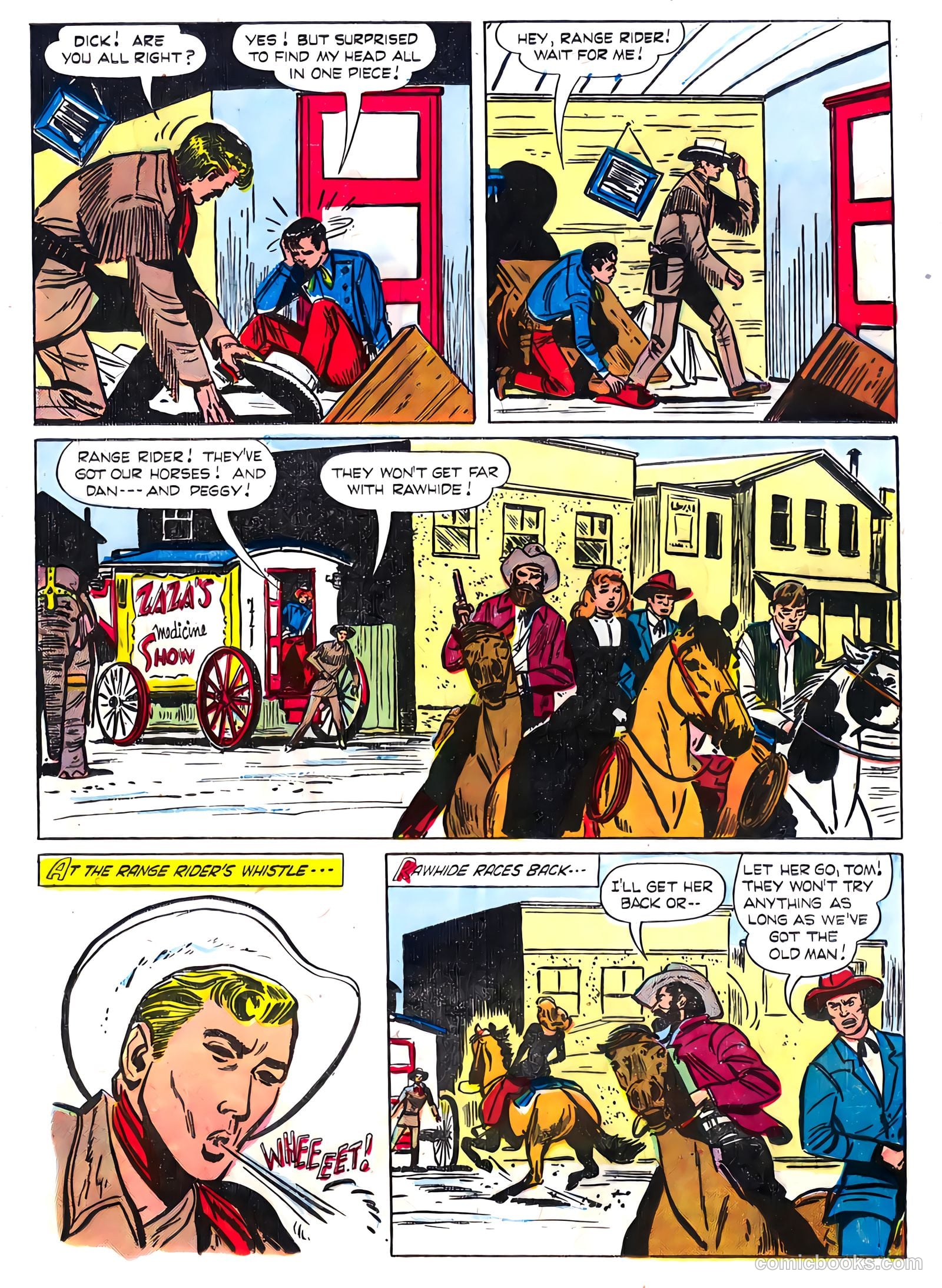 Range Rider #7 (1954) — page 17 of 36