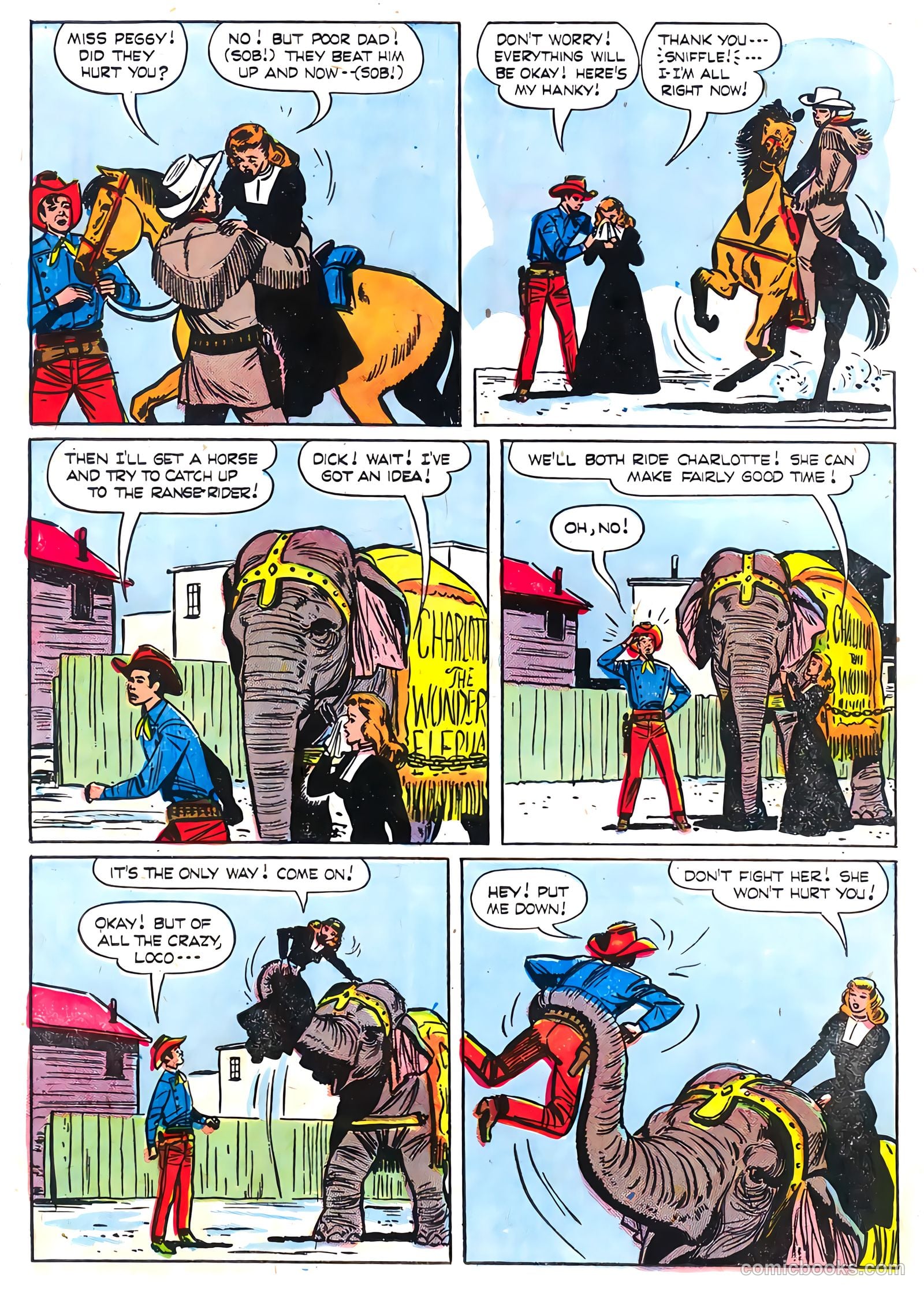 Range Rider #7 (1954) — page 18 of 36