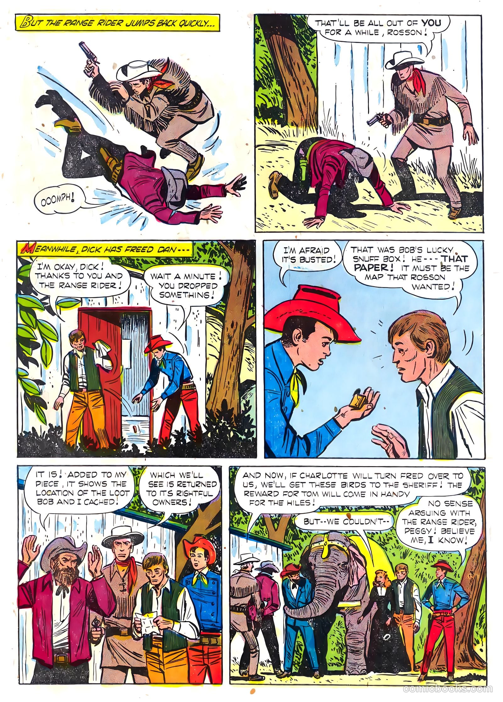 Range Rider #7 (1954) — page 22 of 36