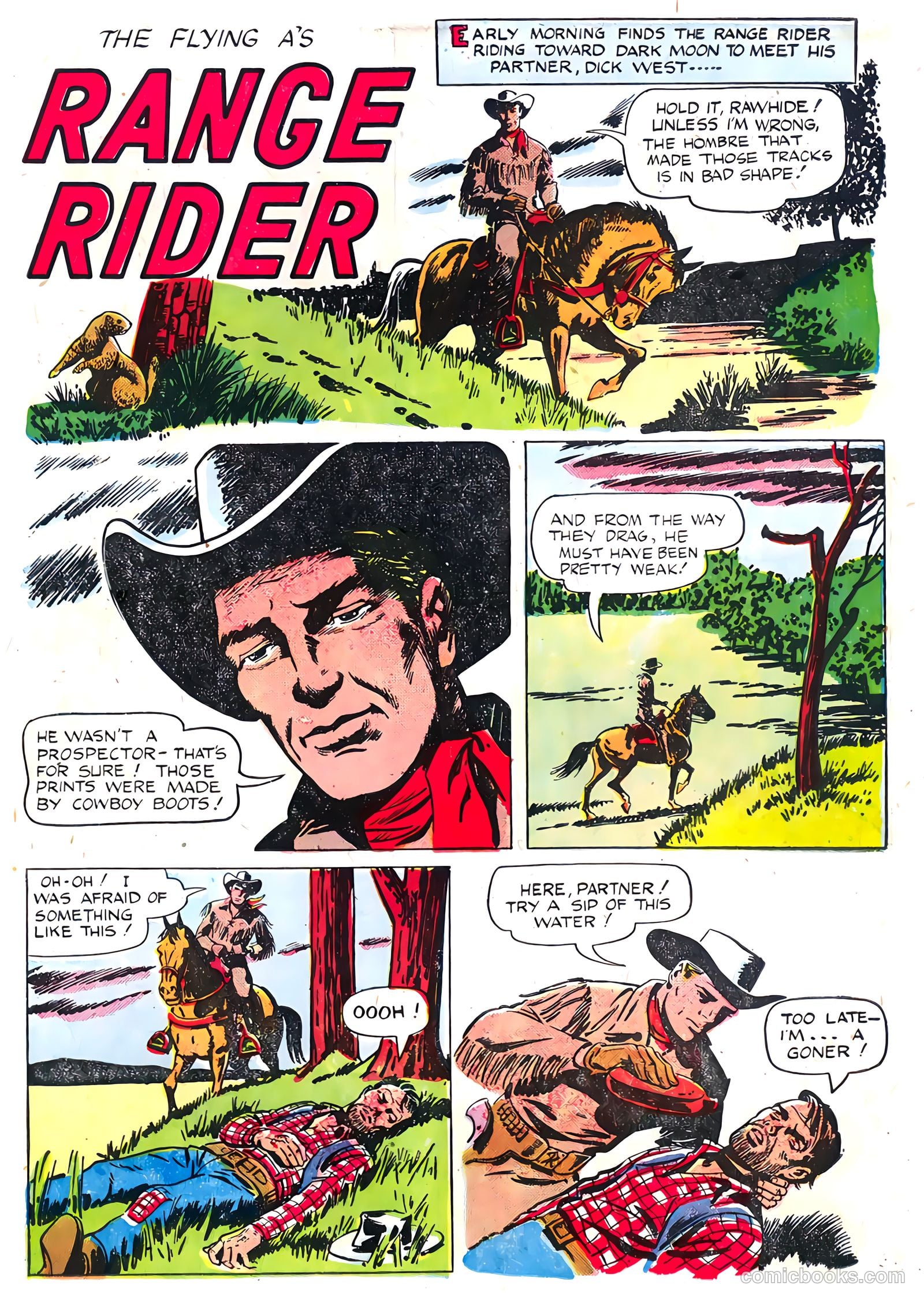 Range Rider #7 (1954) — page 23 of 36