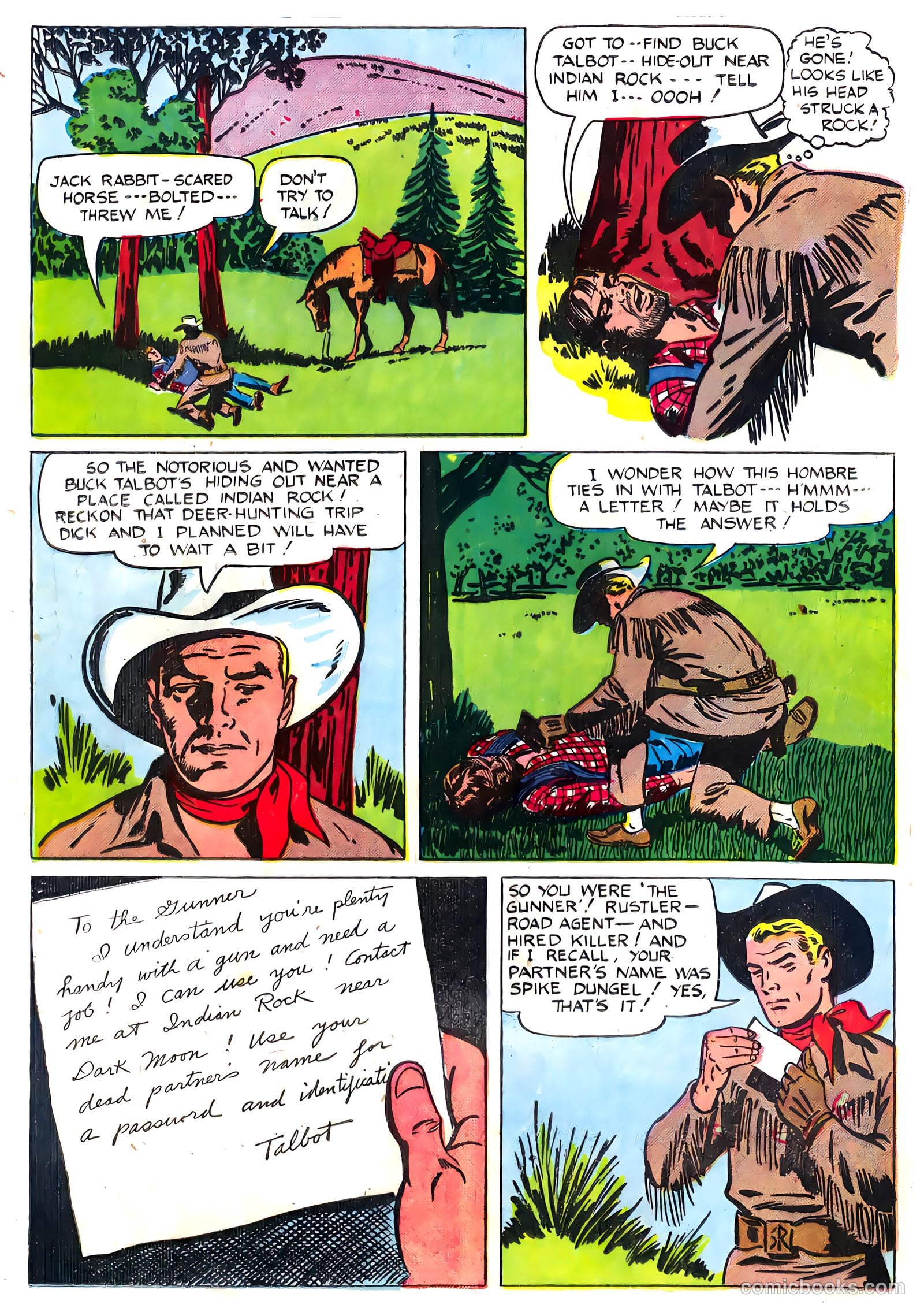 Range Rider #7 (1954) — page 24 of 36