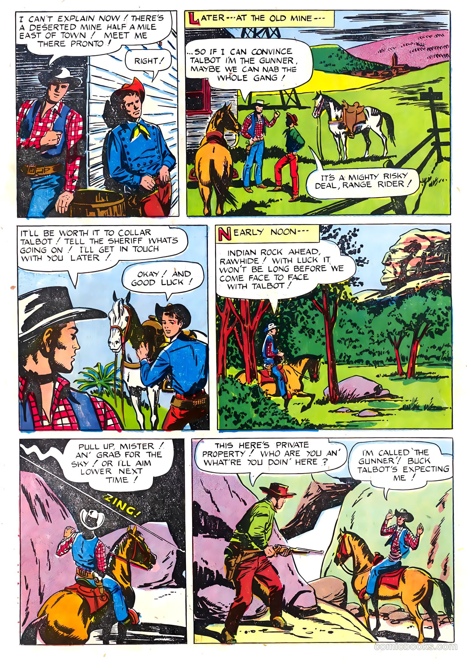 Range Rider #7 (1954) — page 26 of 36