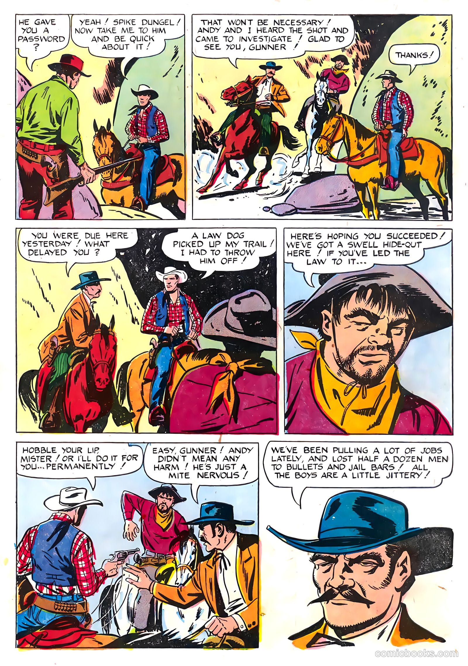 Range Rider #7 (1954) — page 27 of 36