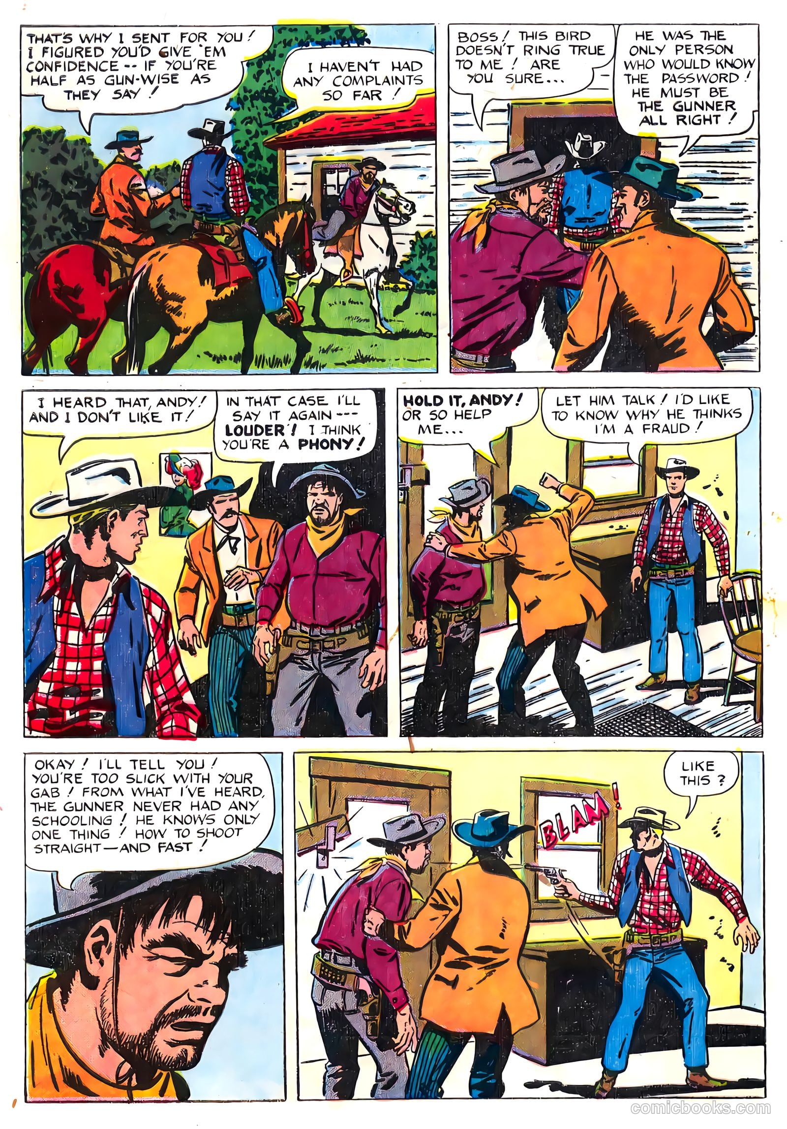 Range Rider #7 (1954) — page 28 of 36